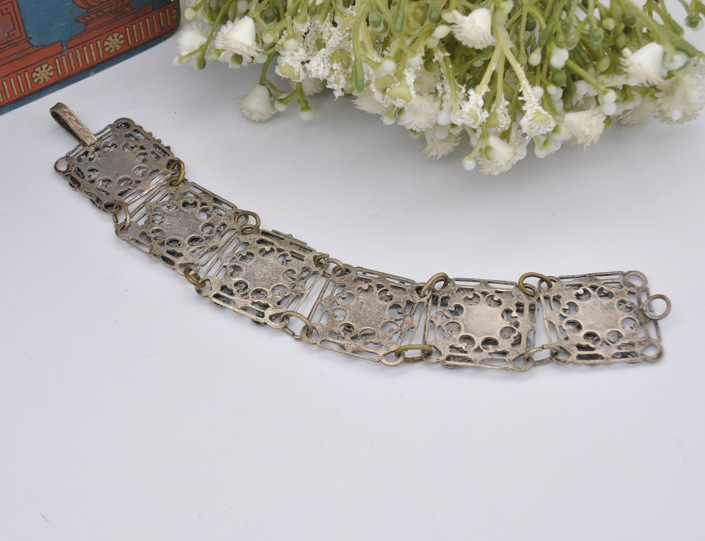Vintage Art Deco Egyptian Revival Bracelet