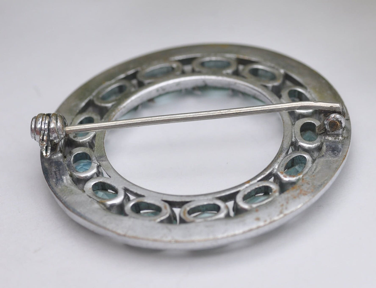 Vintage Art Deco Paste Brooch