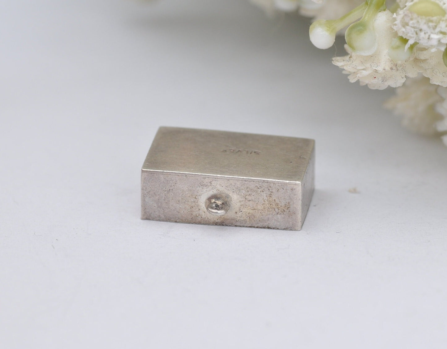 Vintage Sterling Silver 1 Pound Emergency Money Charm - In Emergency Break Glass