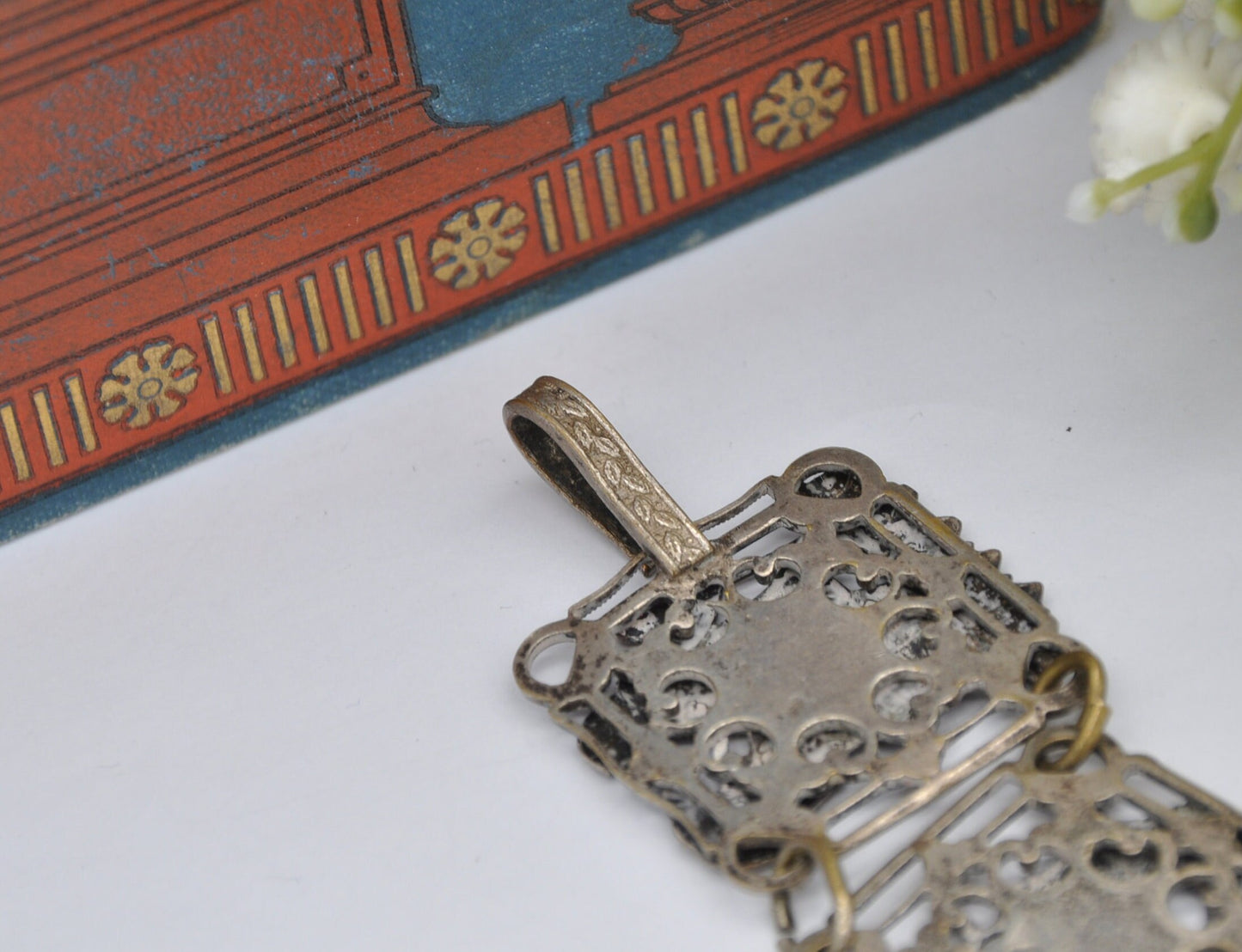 Vintage Art Deco Egyptian Revival Bracelet