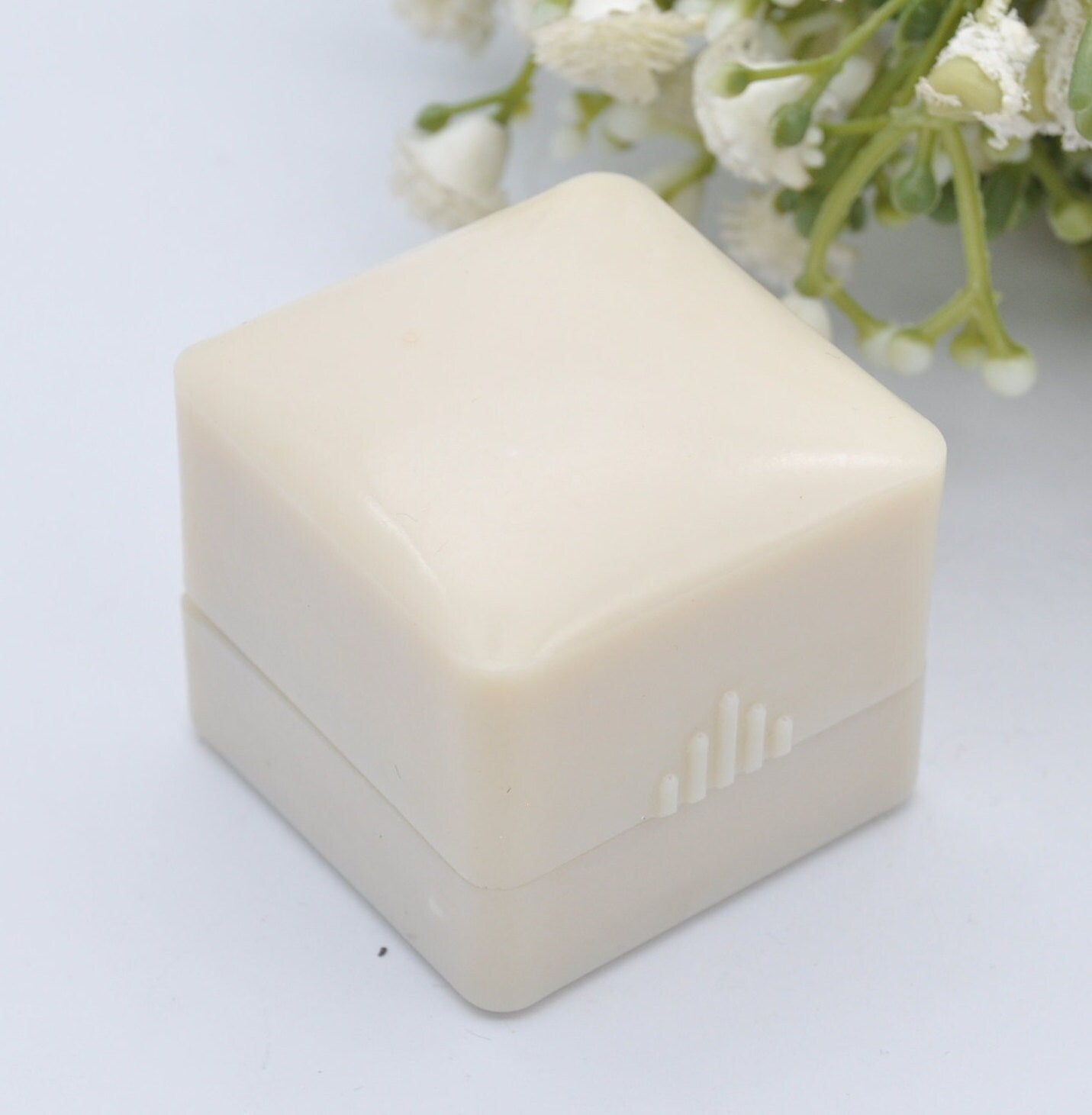 Vintage Art Deco Ivorine Ring Box - Early Plastic Celluloid | Bernard Mitchell Harrogate Jewellers