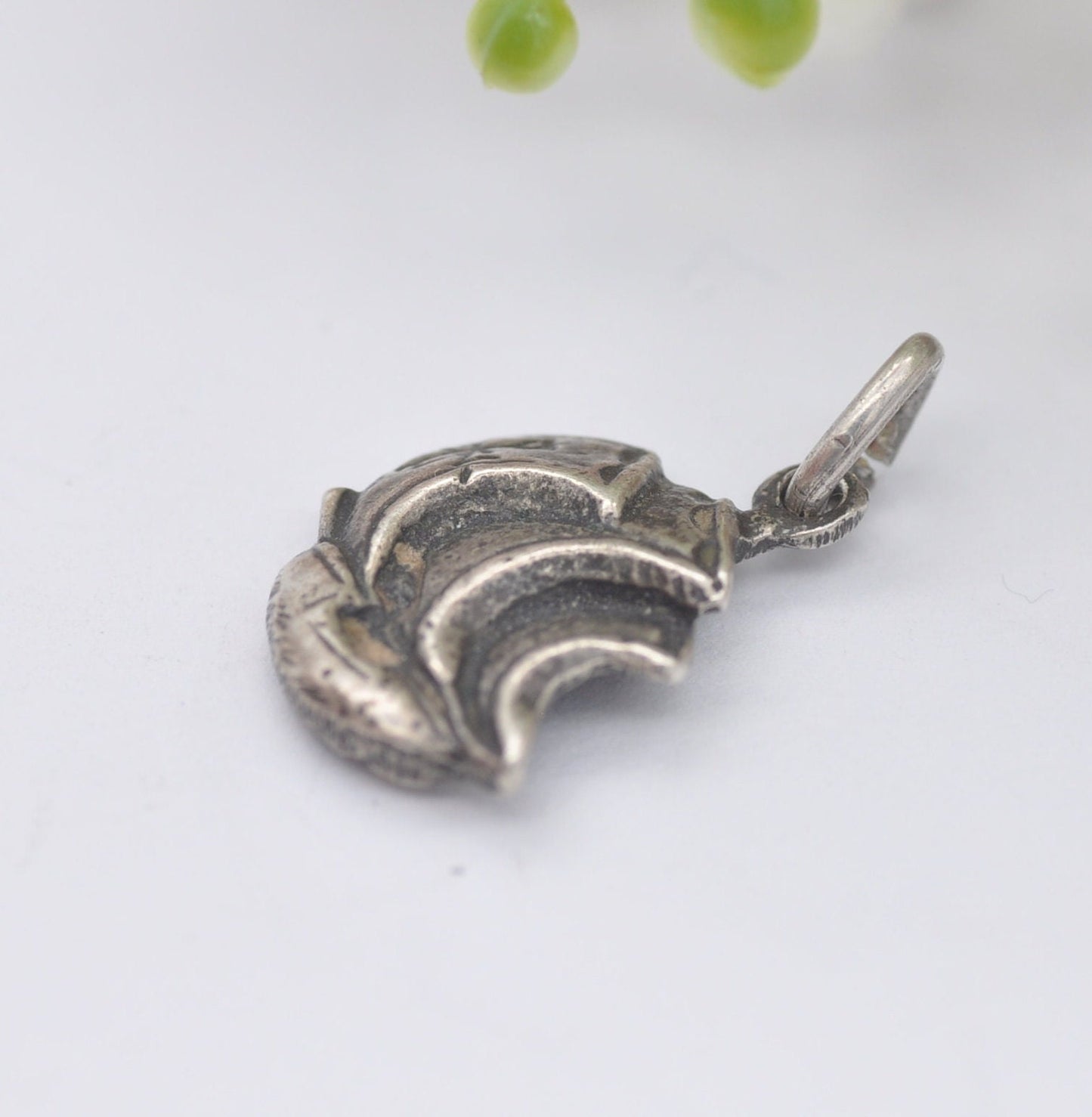 Vintage Sterling Silver Sailing Ship Charm - Maltese Cross on the Sails
