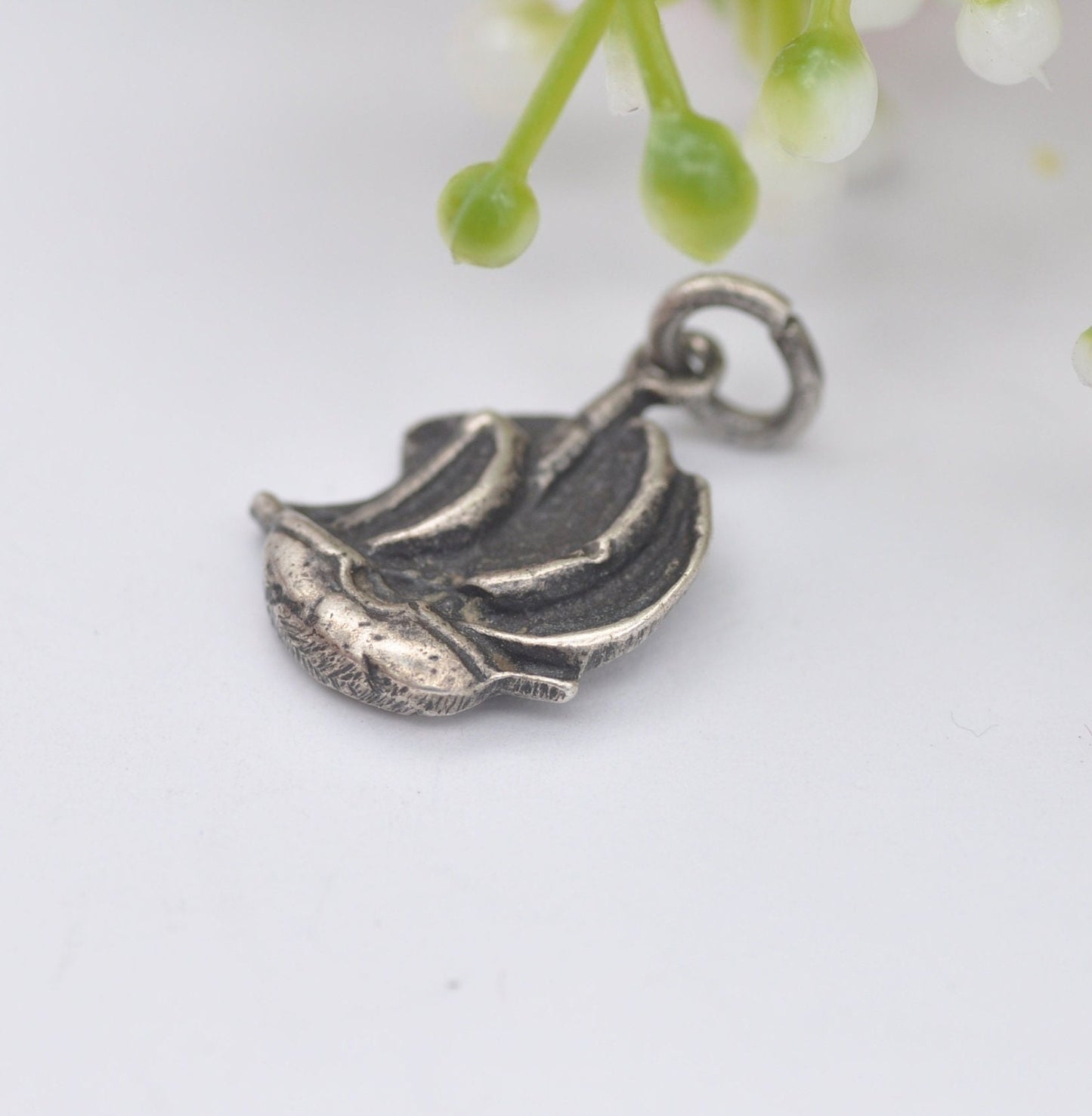 Vintage Sterling Silver Sailing Ship Charm - Maltese Cross on the Sails