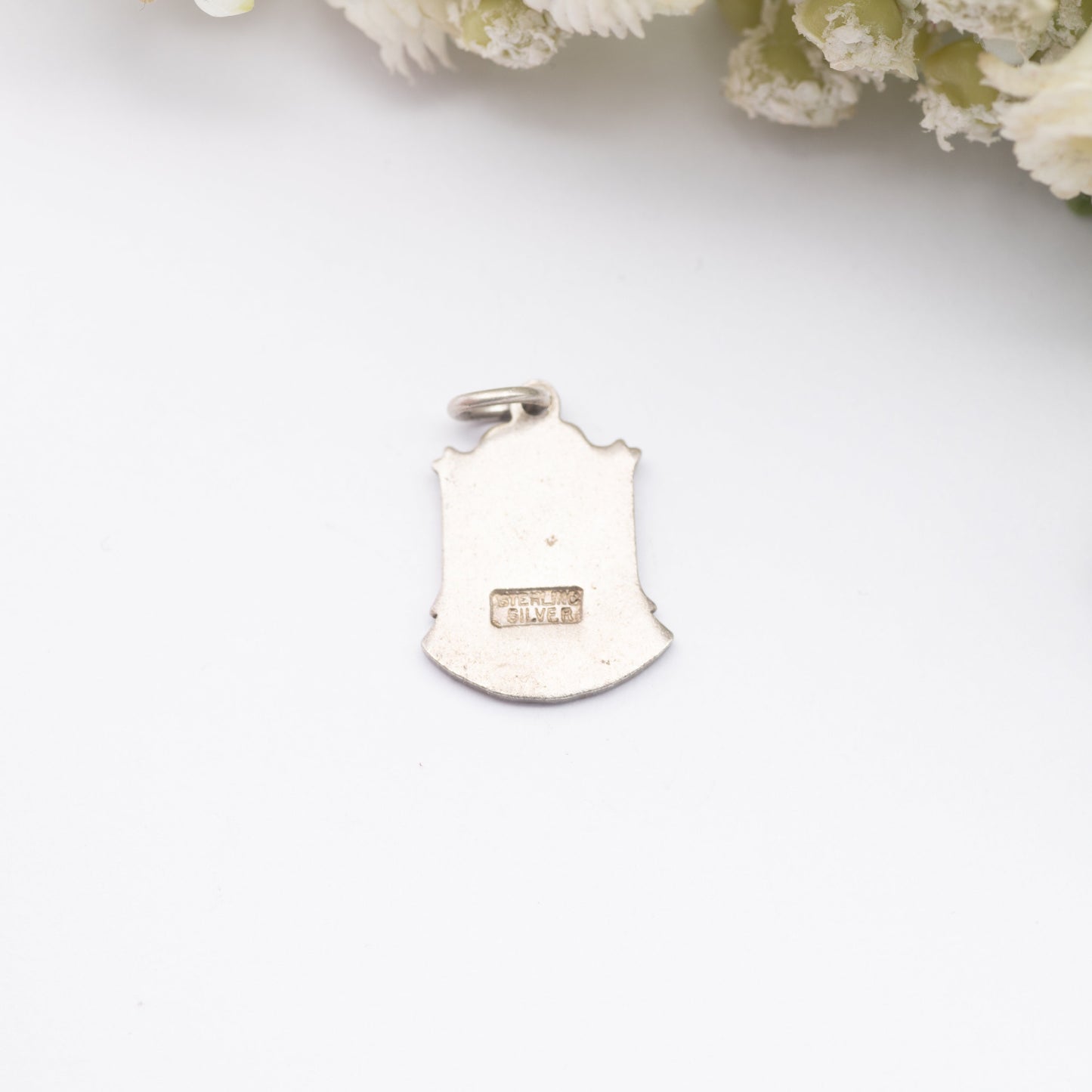 Vintage Sterling Silver Gisborne NZ Enamel Souvenir Shield Charm Pendant - New Zealand Tourist | Charm Bracelet | Scrap Book