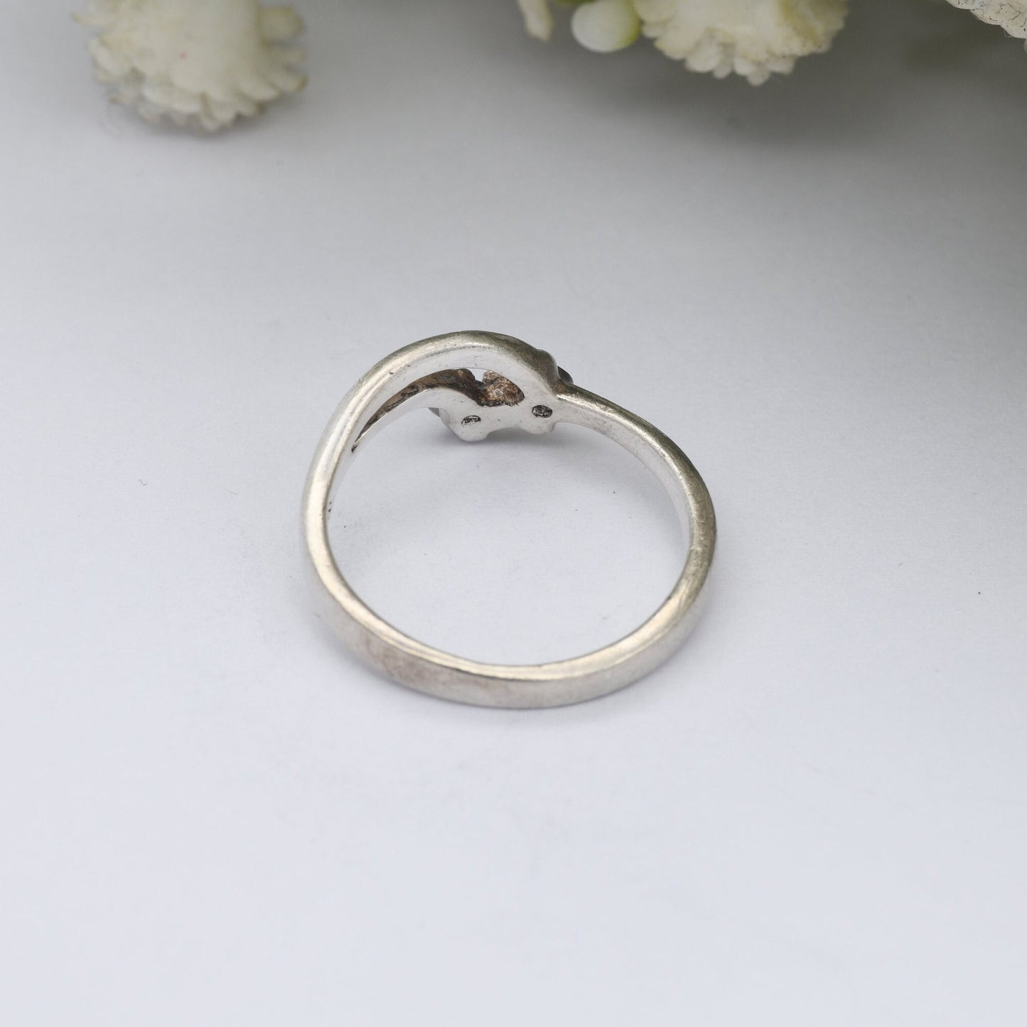 Vintage Sterling Silver Cubic Zirconia Ring