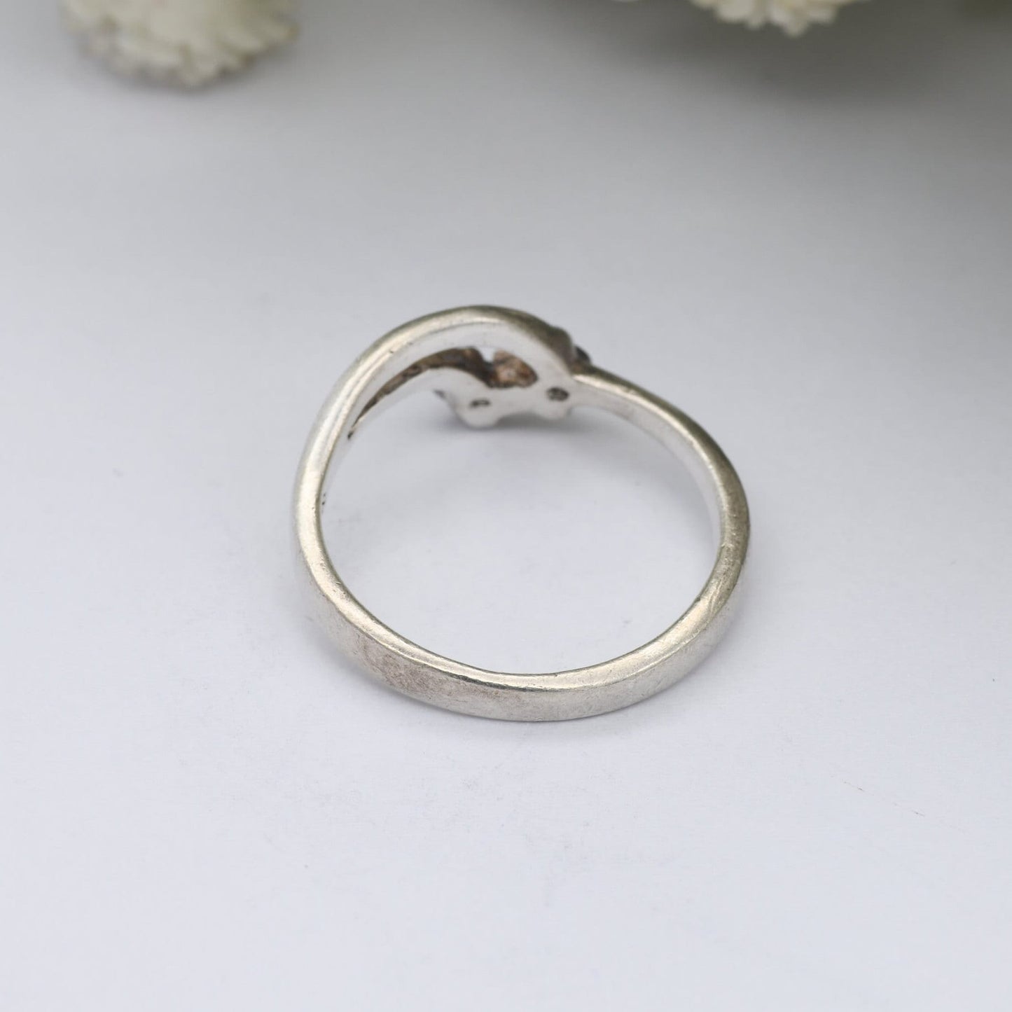 Vintage Sterling Silver Cubic Zirconia Ring