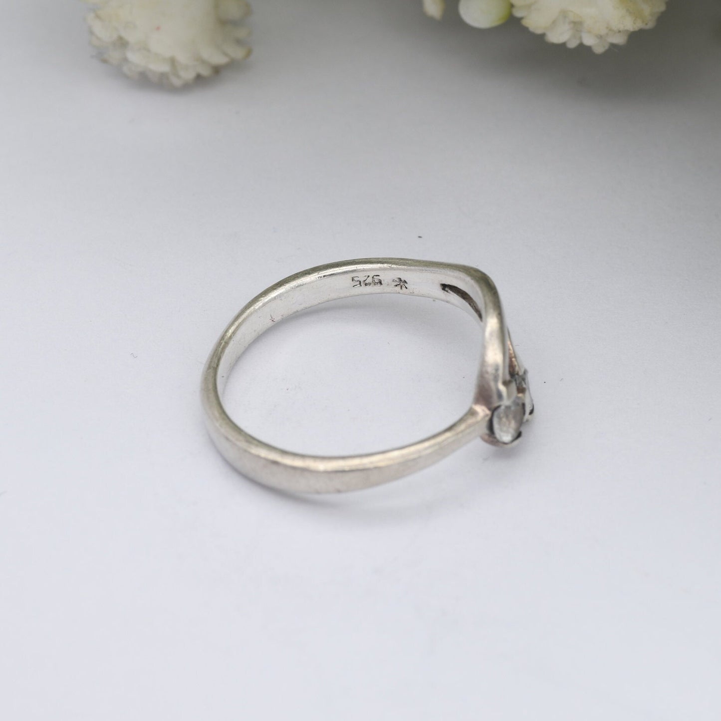 Vintage Sterling Silver Cubic Zirconia Ring