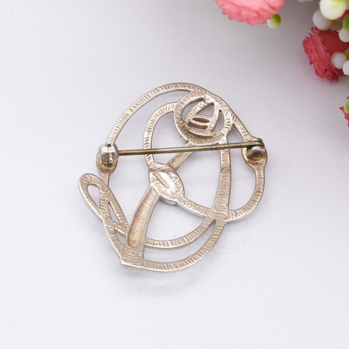 Vintage Scottish Sterling Silver Brooch by Carrick CJL 1996