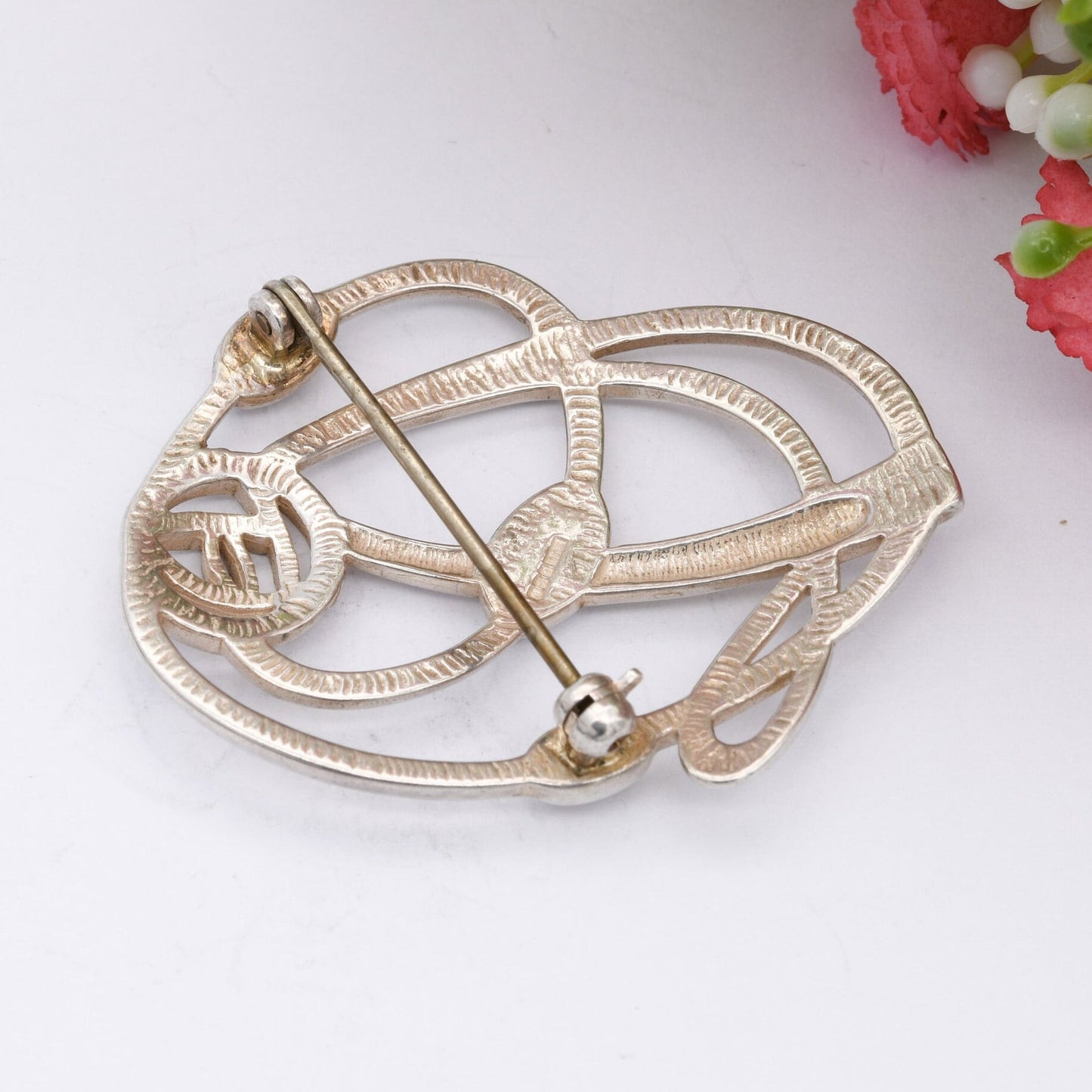 Vintage Scottish Sterling Silver Brooch by Carrick CJL 1996