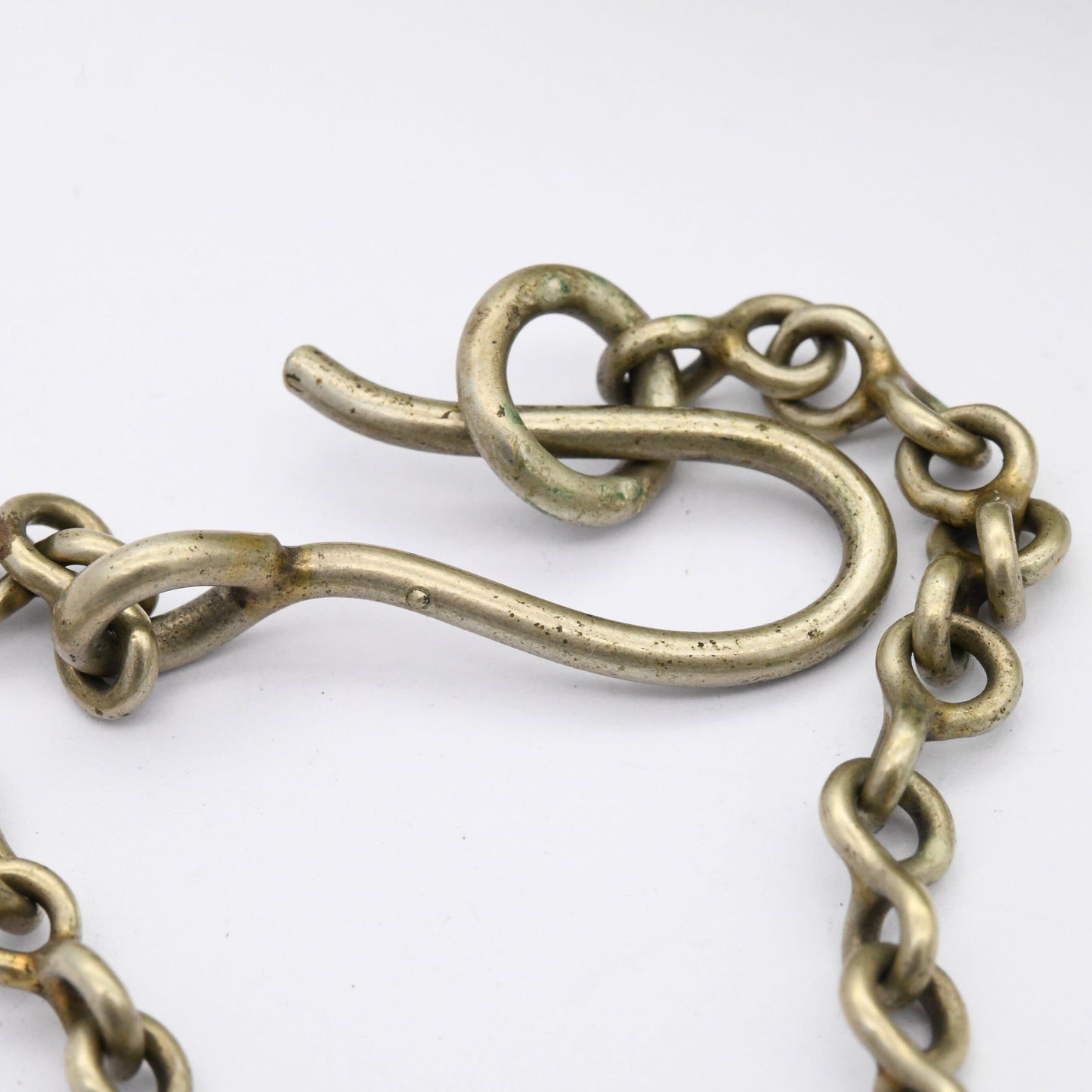 Antique Albert Chain with Large Hook Clasp