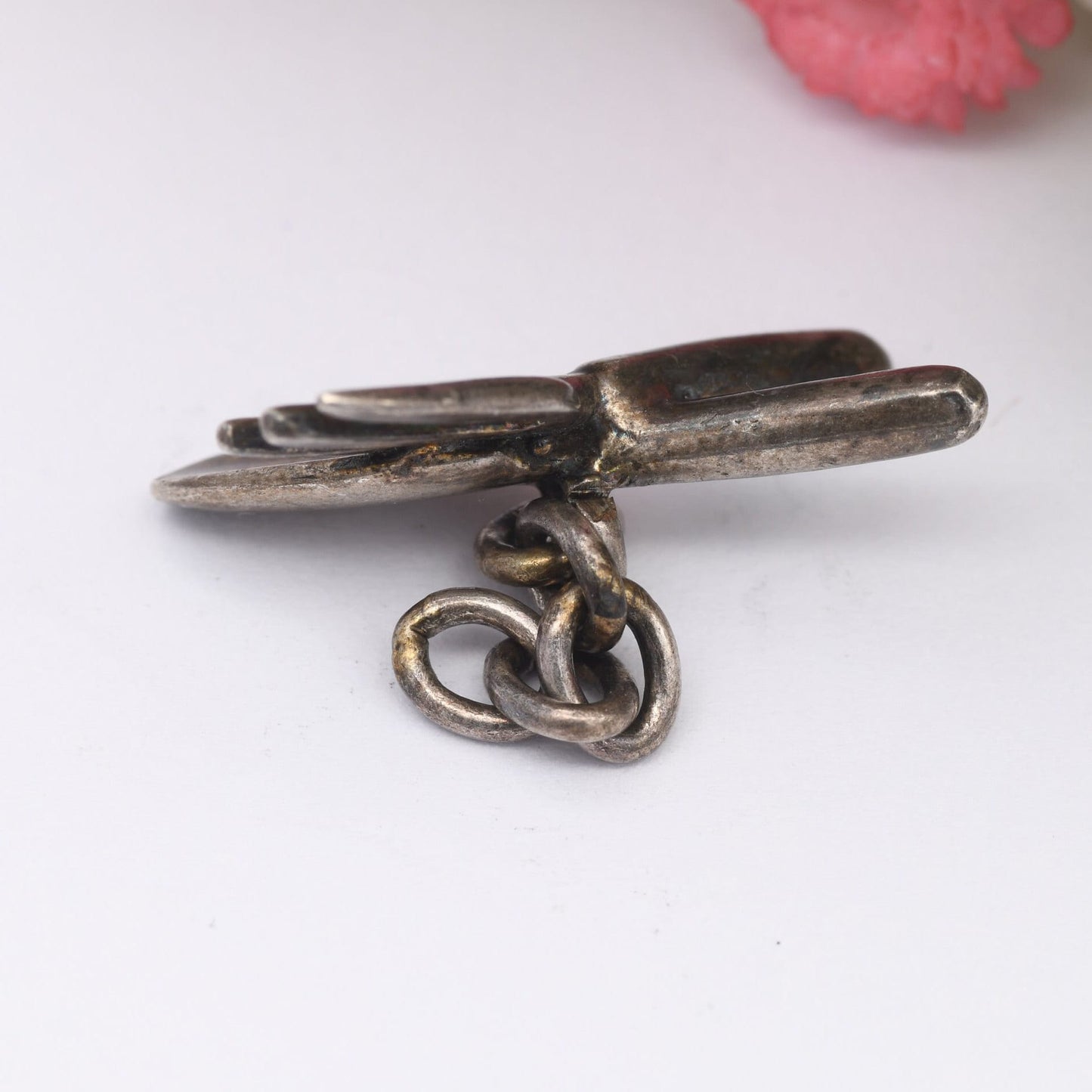 Vintage Fork and Trowel Gardening Charm Pendant - Gardener Tools | for Charm Bracelet