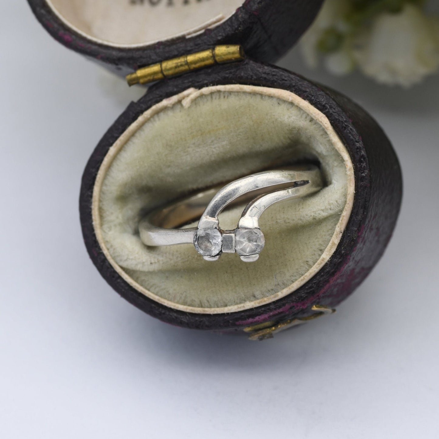 Vintage Sterling Silver Cubic Zirconia Ring