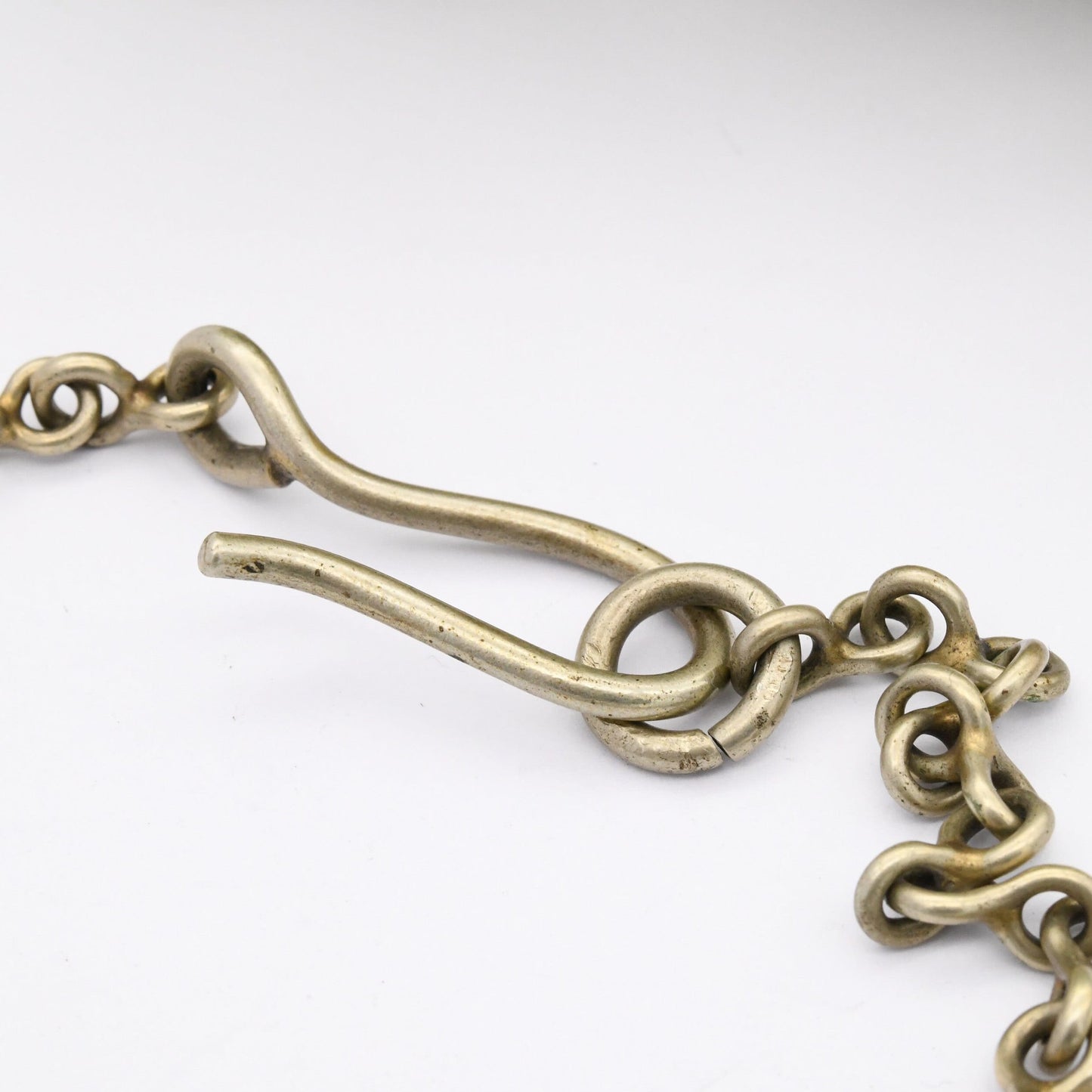 Antique Albert Chain with Large Hook Clasp