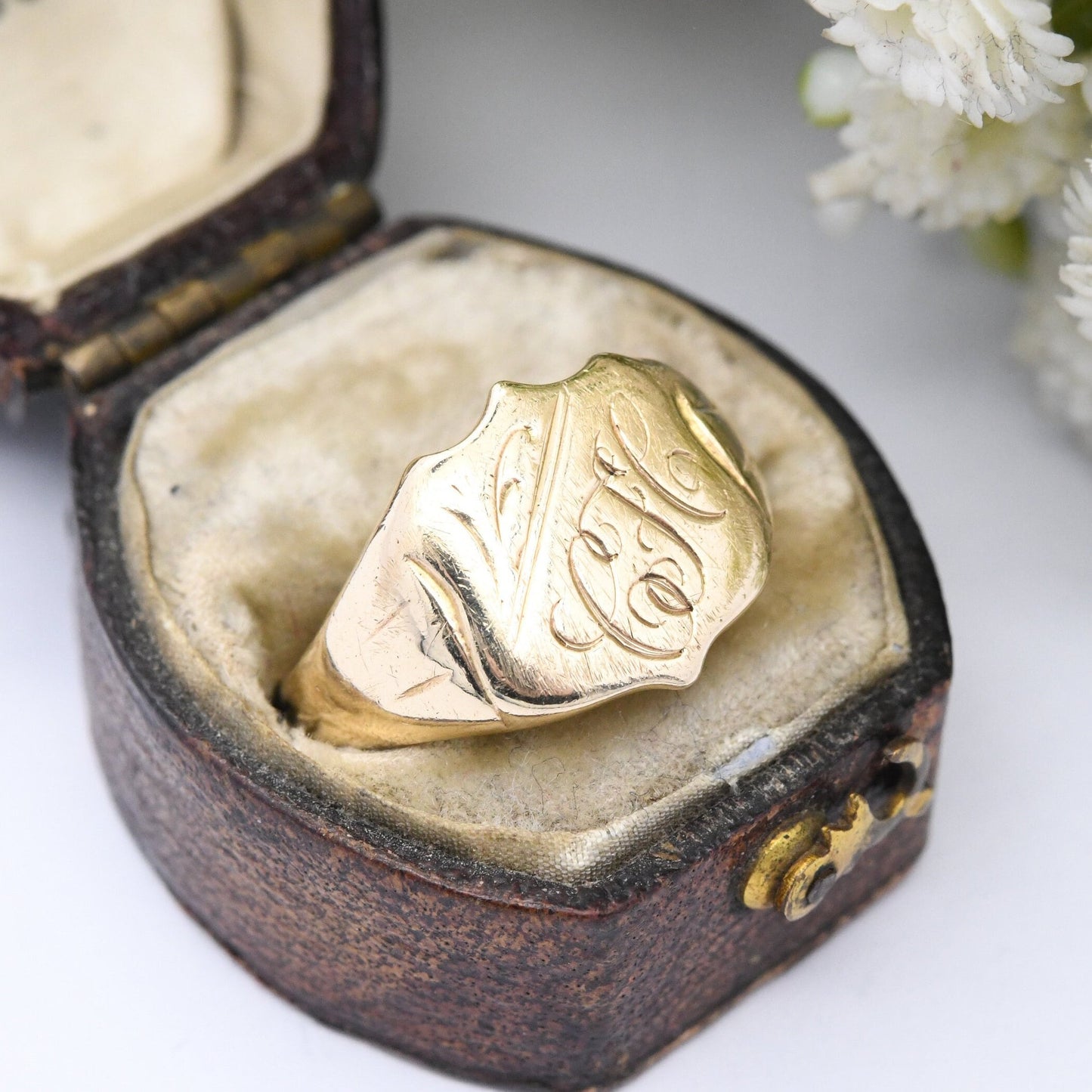 Vintage 9ct Gold Signet Ring