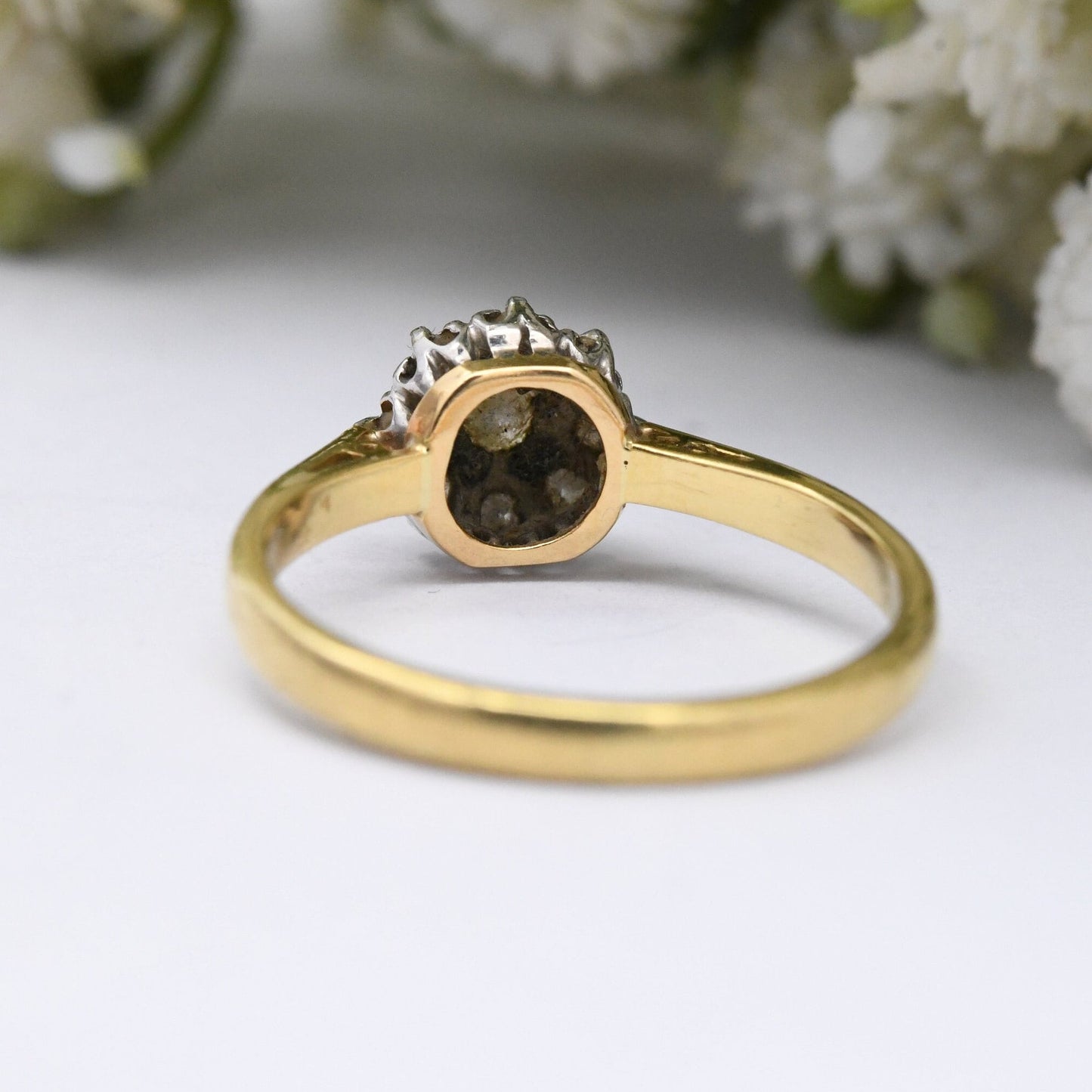 Vintage 18ct Gold Diamond Engagement Ring