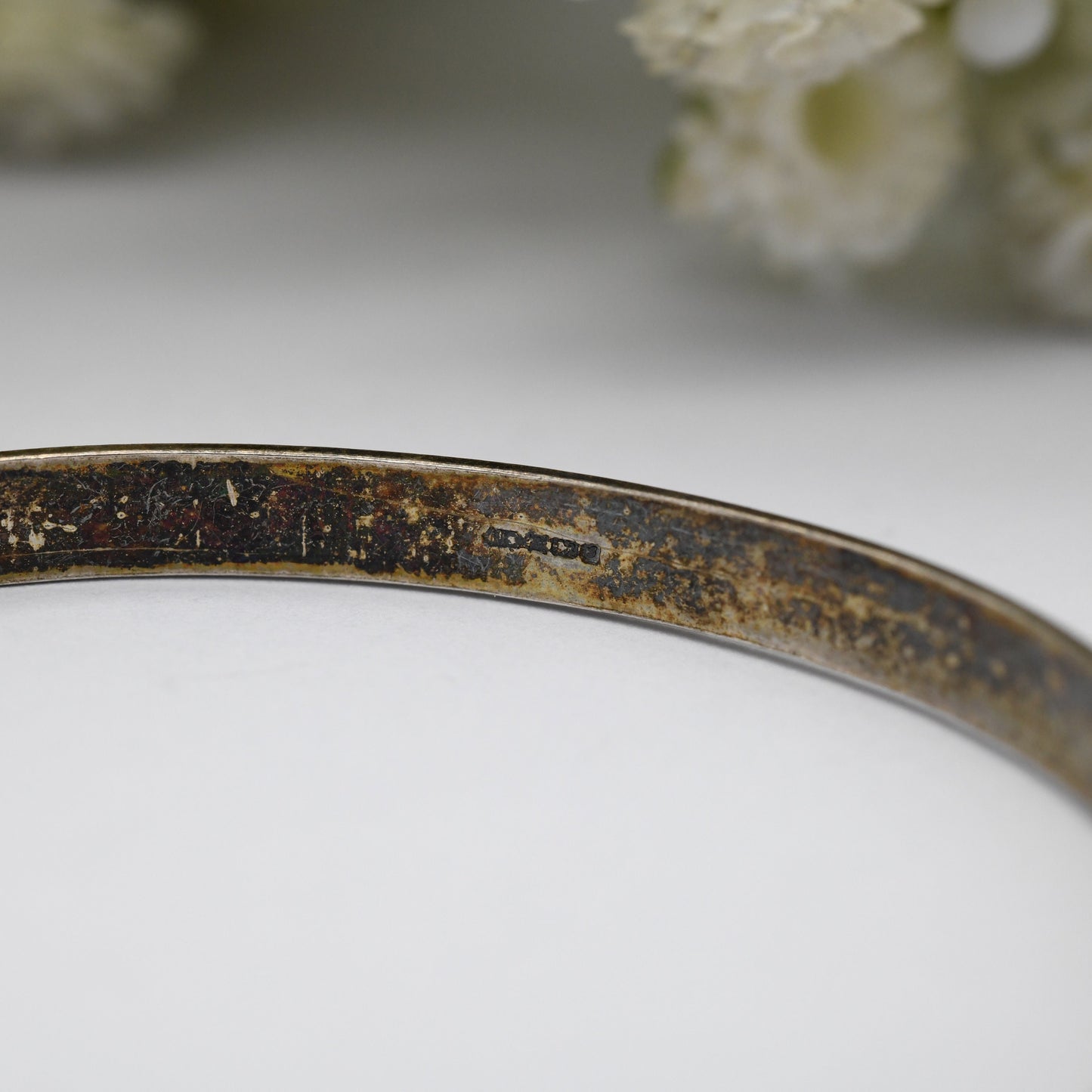 Vintage Sterling Silver Expanding Bangle Bracelet 1981
