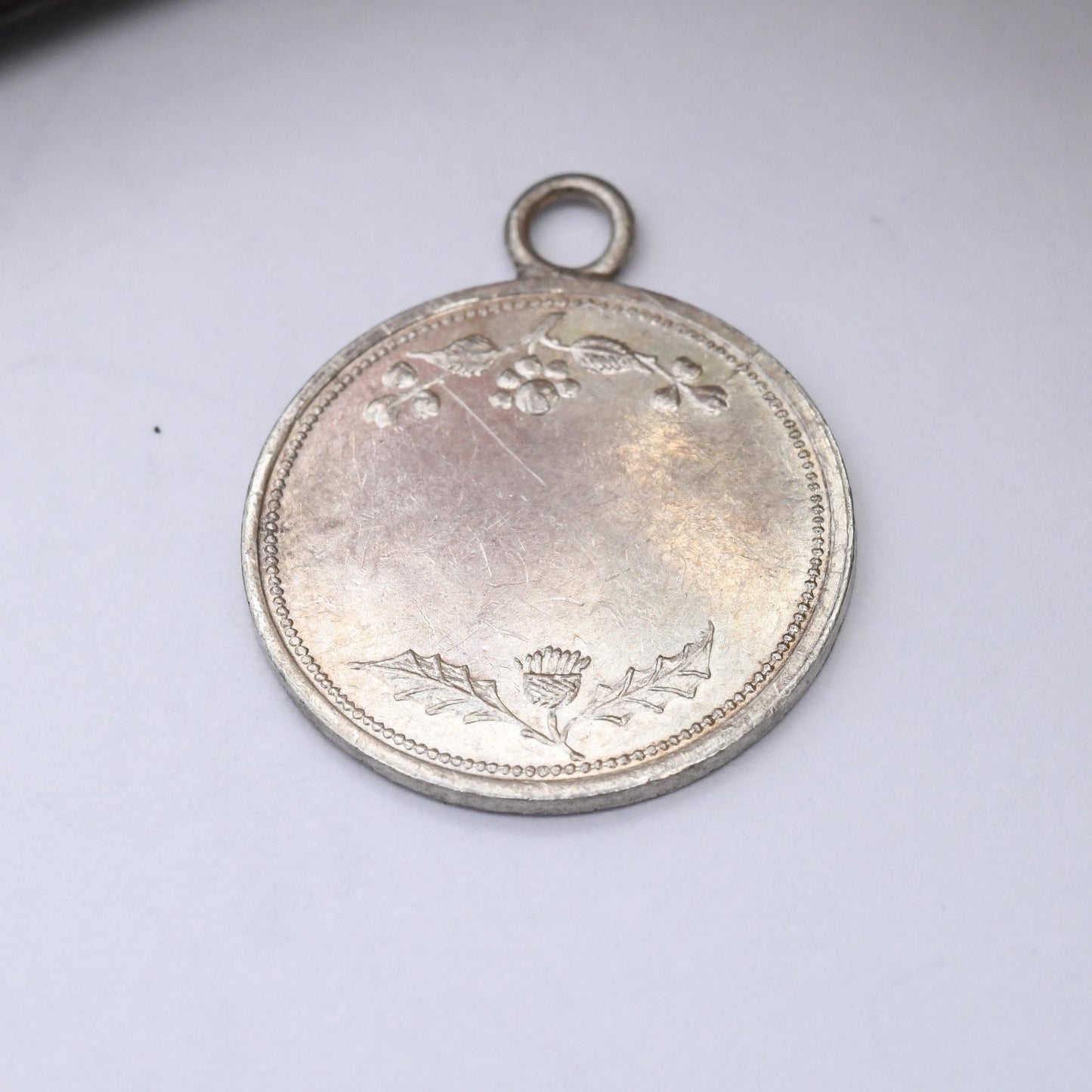 Vintage Carlisle Castle Souvenir Charm Pendant - Medieval Fortress Medallion | English History Tourist | for Charm Bracelet Scrap Book