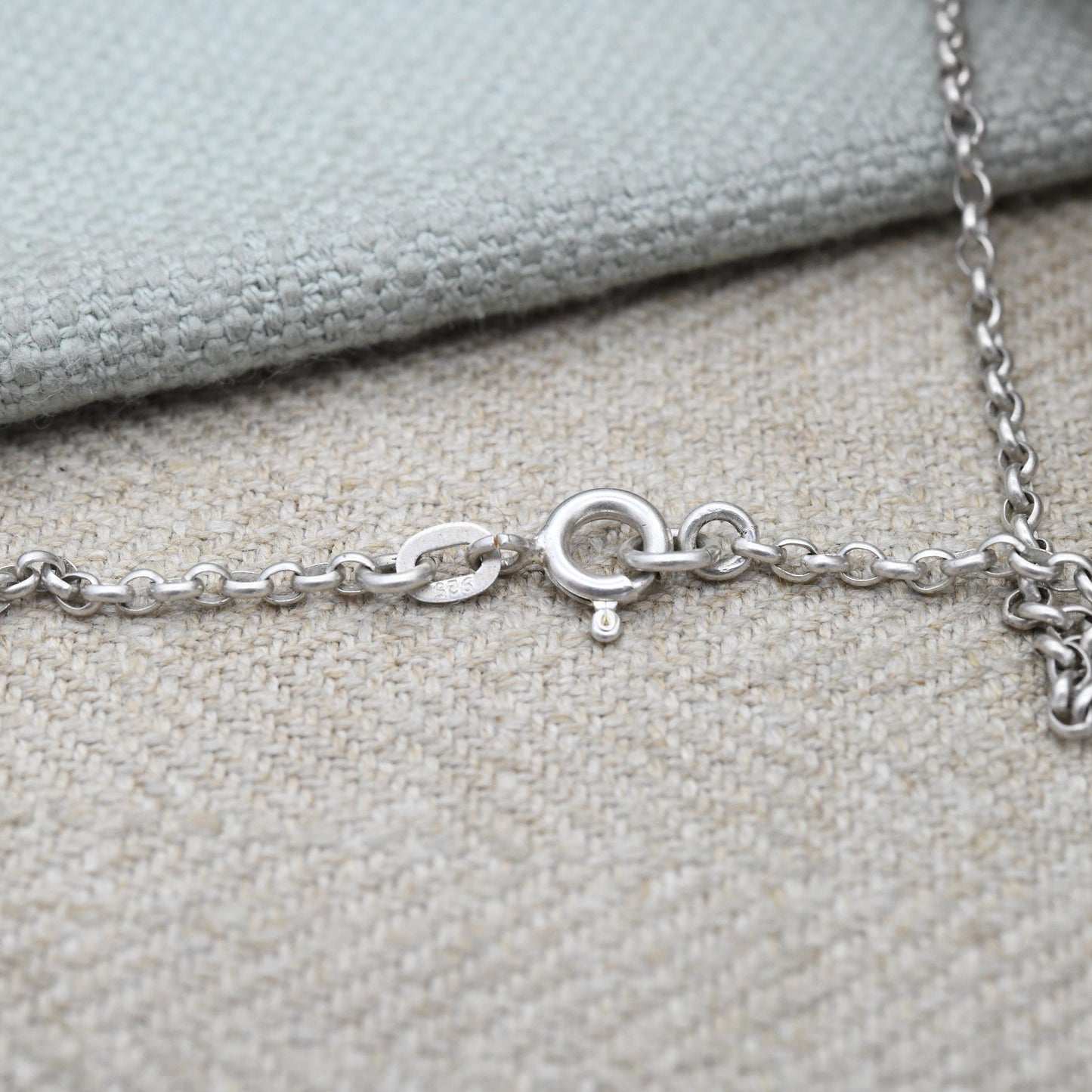 Vintage Sterling Silver Locket Pendant Necklace with Engraved Floral Design 1965 Joseph Smith & Sons JS - Large Circle Locket Jewellery Gift