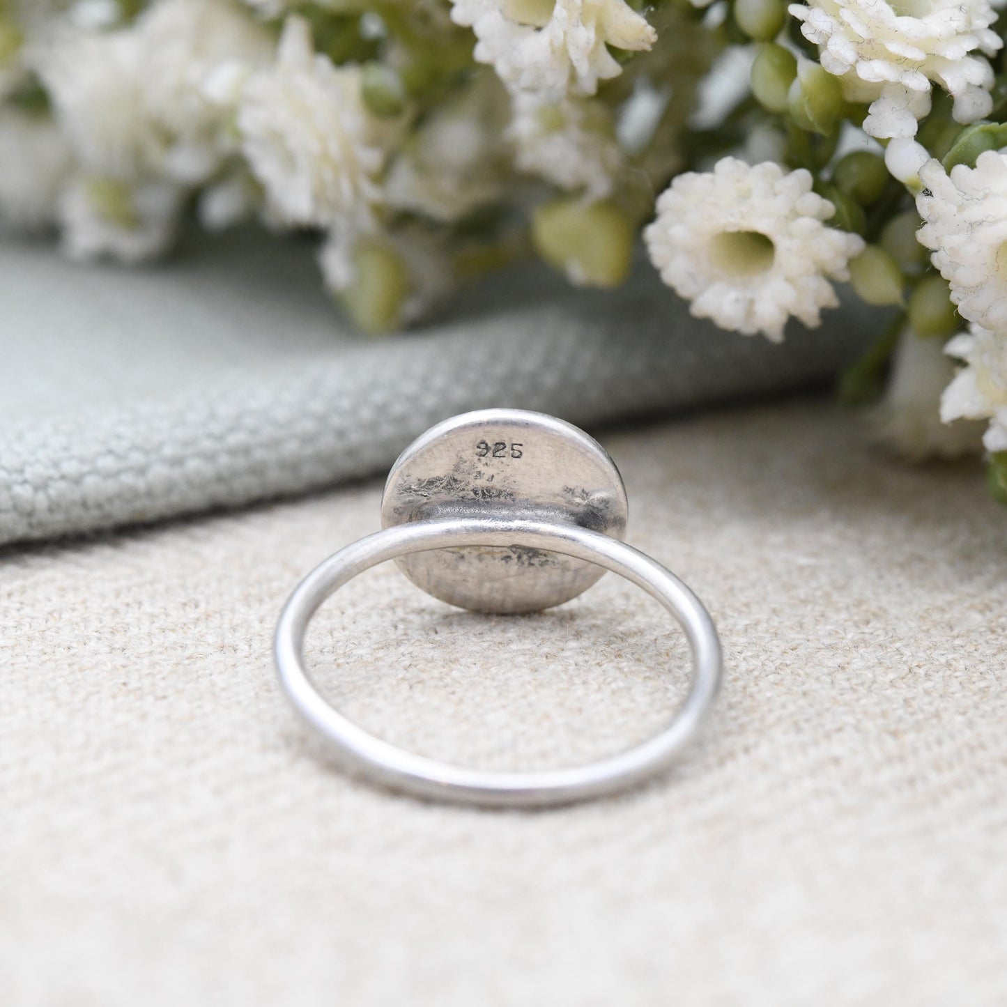 Sterling Silver St Christopher Ring - Patron Saint of Travellers Christopher Protect Us Christian Unisex Gift | UK Size - P US Size - 7 3/4