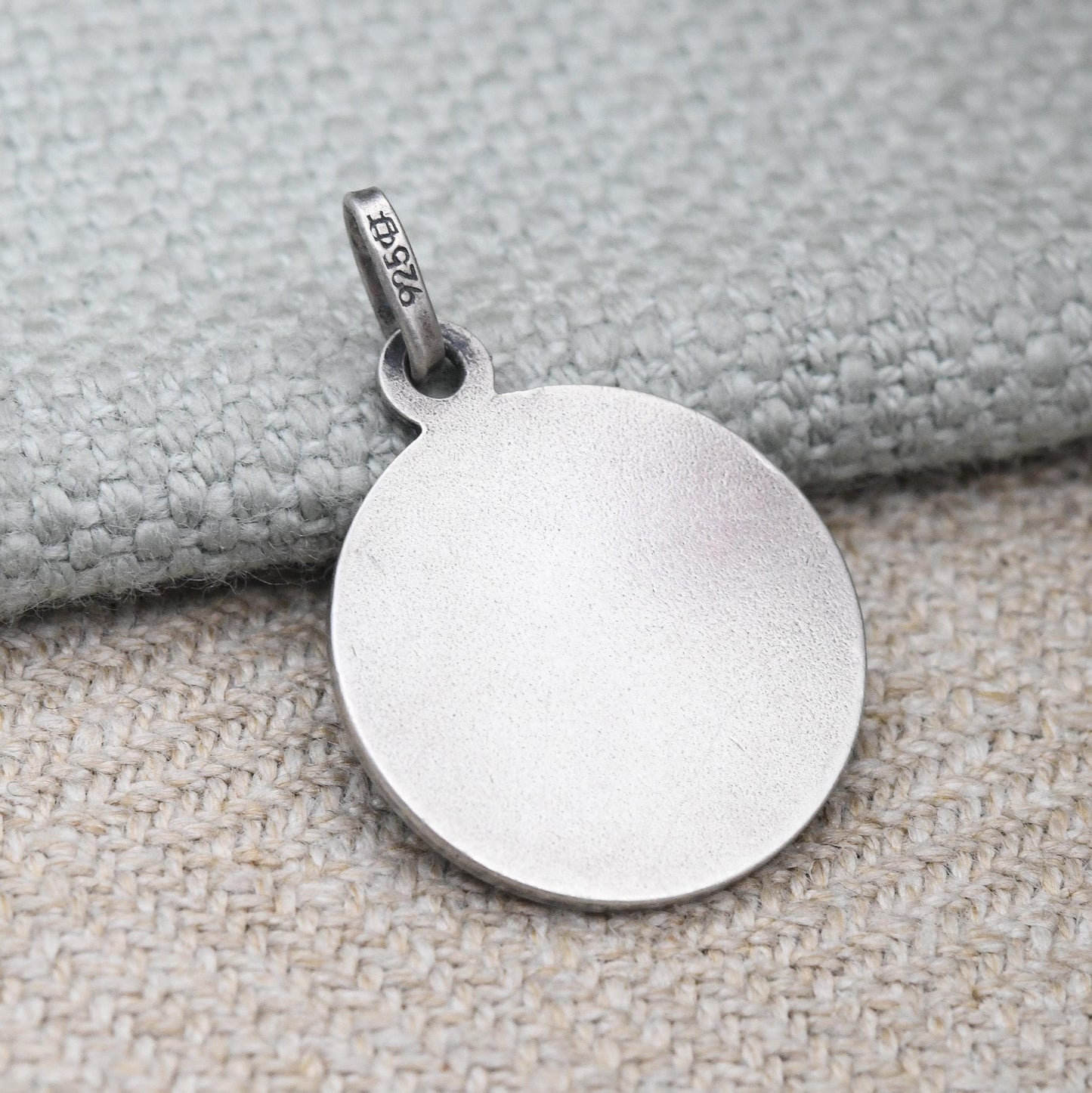 Vintage Sterling Silver Aquarius Pendant Water Carrier - Mid-Century Astrological Zodiac Star Sign Symbol | January February Birthday Gift
