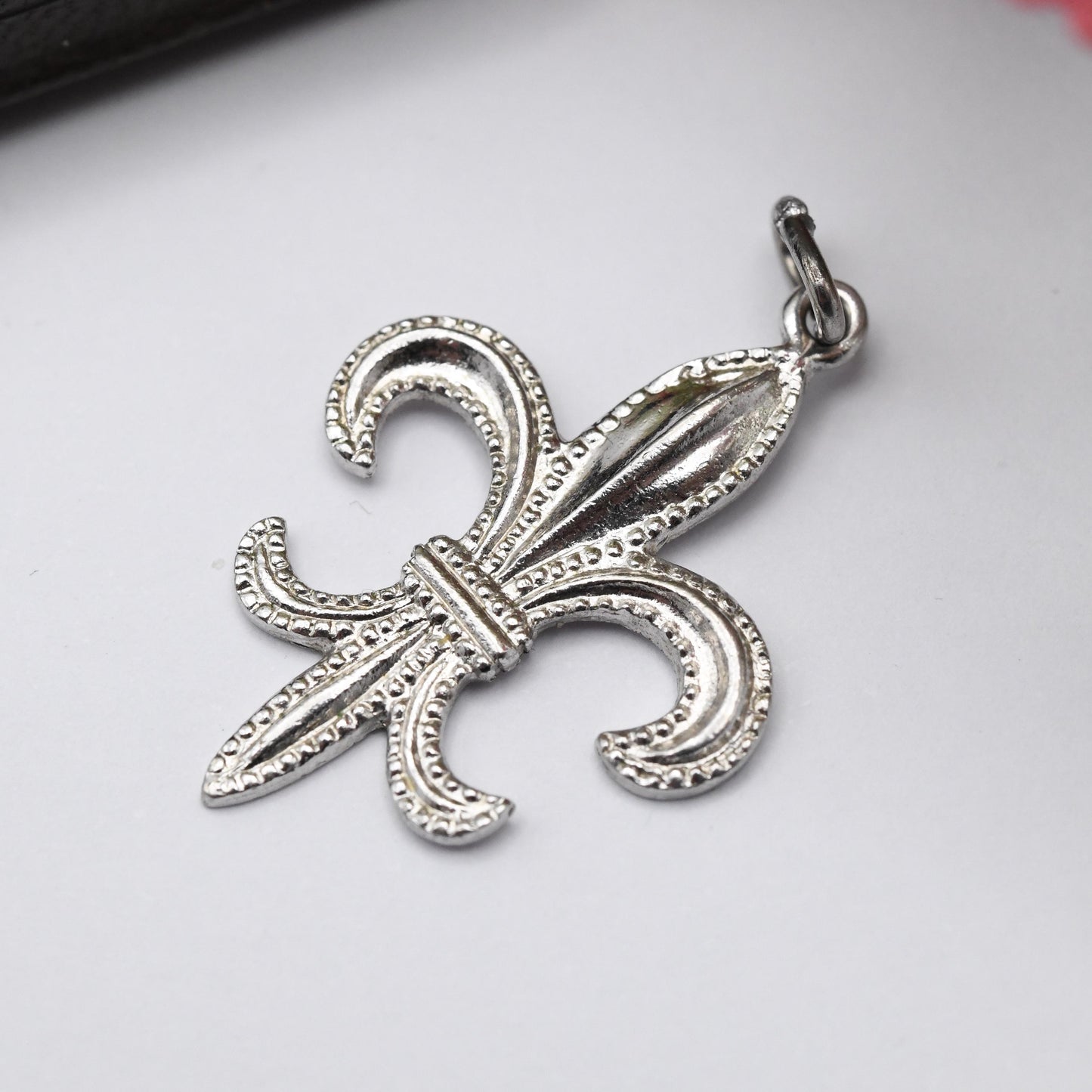 Vintage Sterling Silver Quebec Charm Pendant - Blue Enamel | Canada Charm | Canadian Charm | Souvenir Gift for Charm Bracelet
