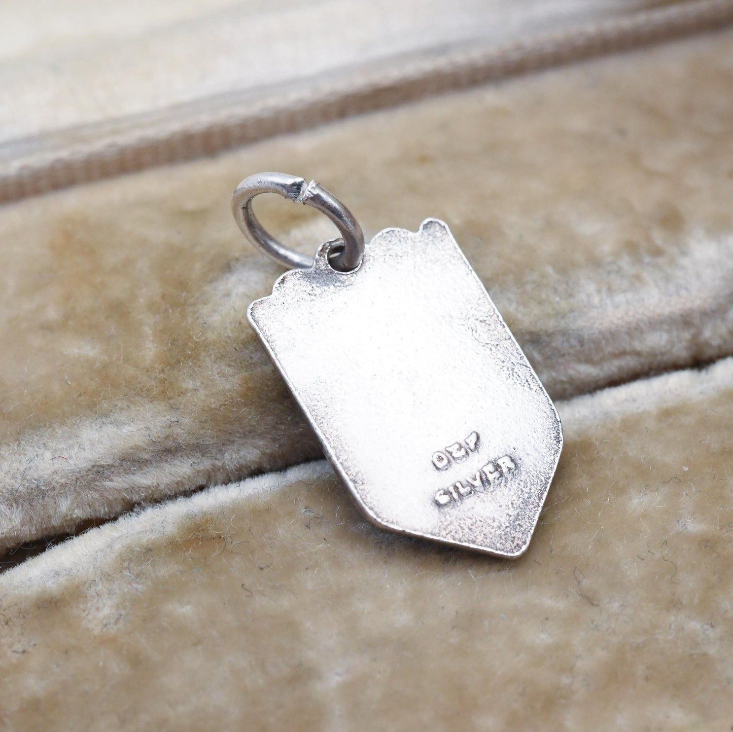 Vintage Sterling Silver Fort William Charm Pendant - Scottish | Scotland | Enamel | Souvenir Gift for Charm Bracelet