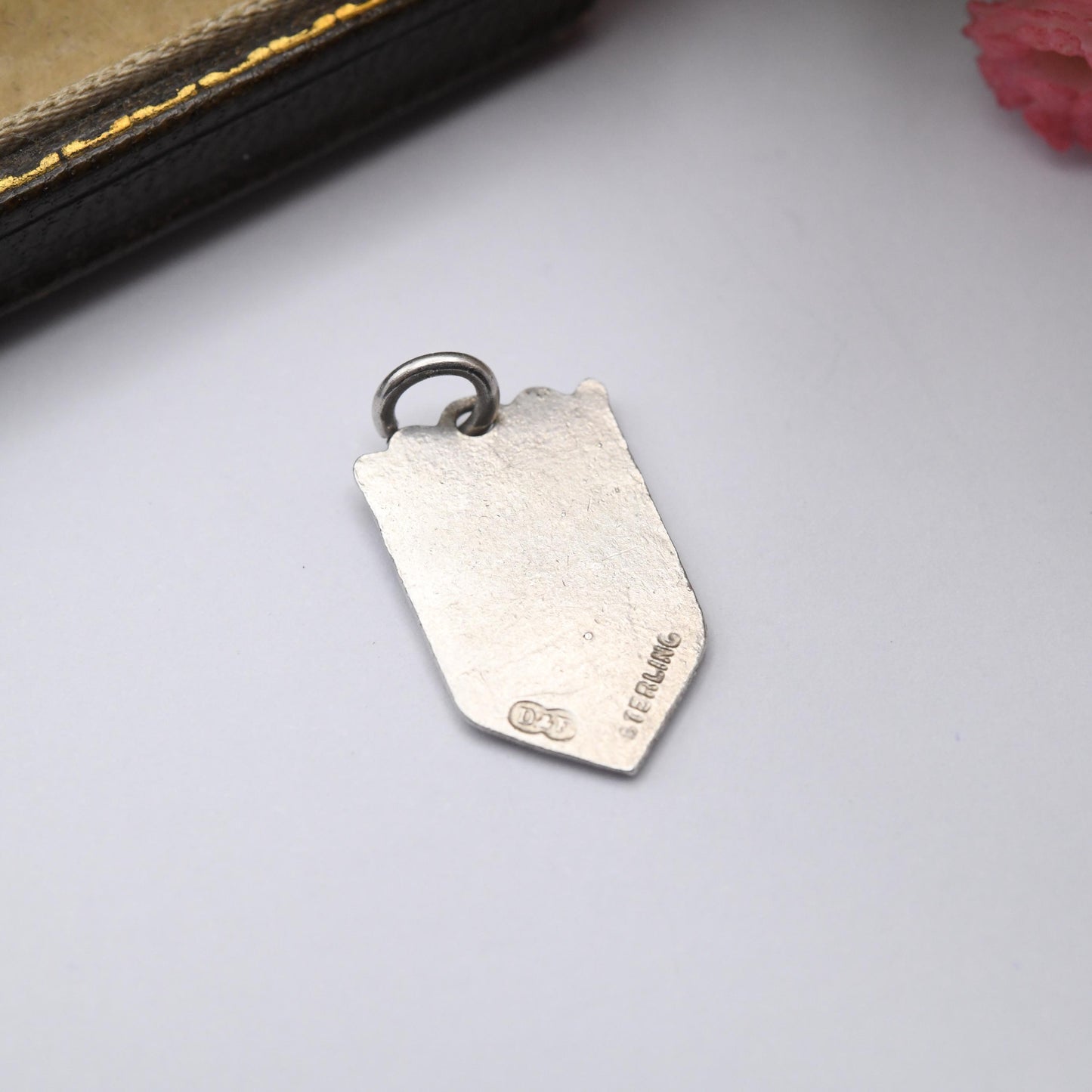 Vintage Sterling Silver Plymouth Charm Pendant - England | Souvenir Gift for Charm Bracelet