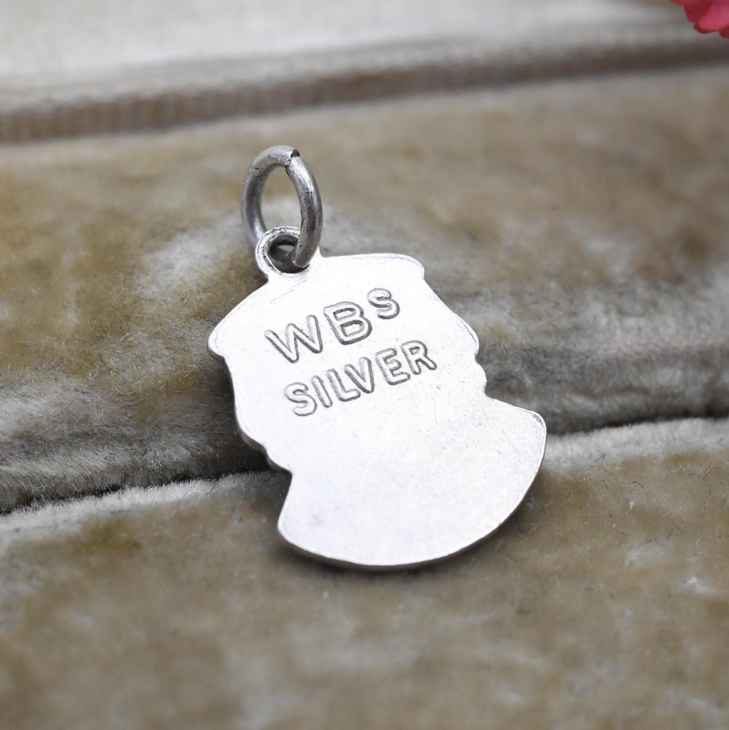 Vintage Sterling Silver Liverpool WBs Charm Pendant - England Charm | Souvenir Gift for Charm Bracelet