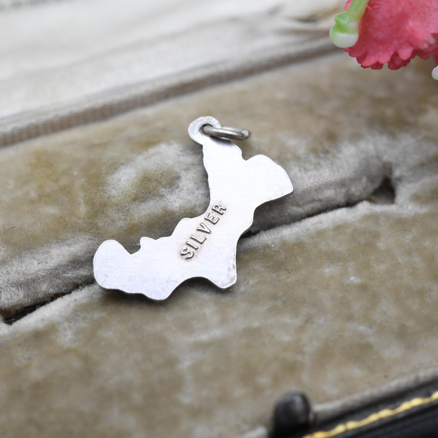 Vintage Sterling Silver St Martin's Charm Pendant - Isles of Scilly | Souvenir Gift for Charm Bracelet