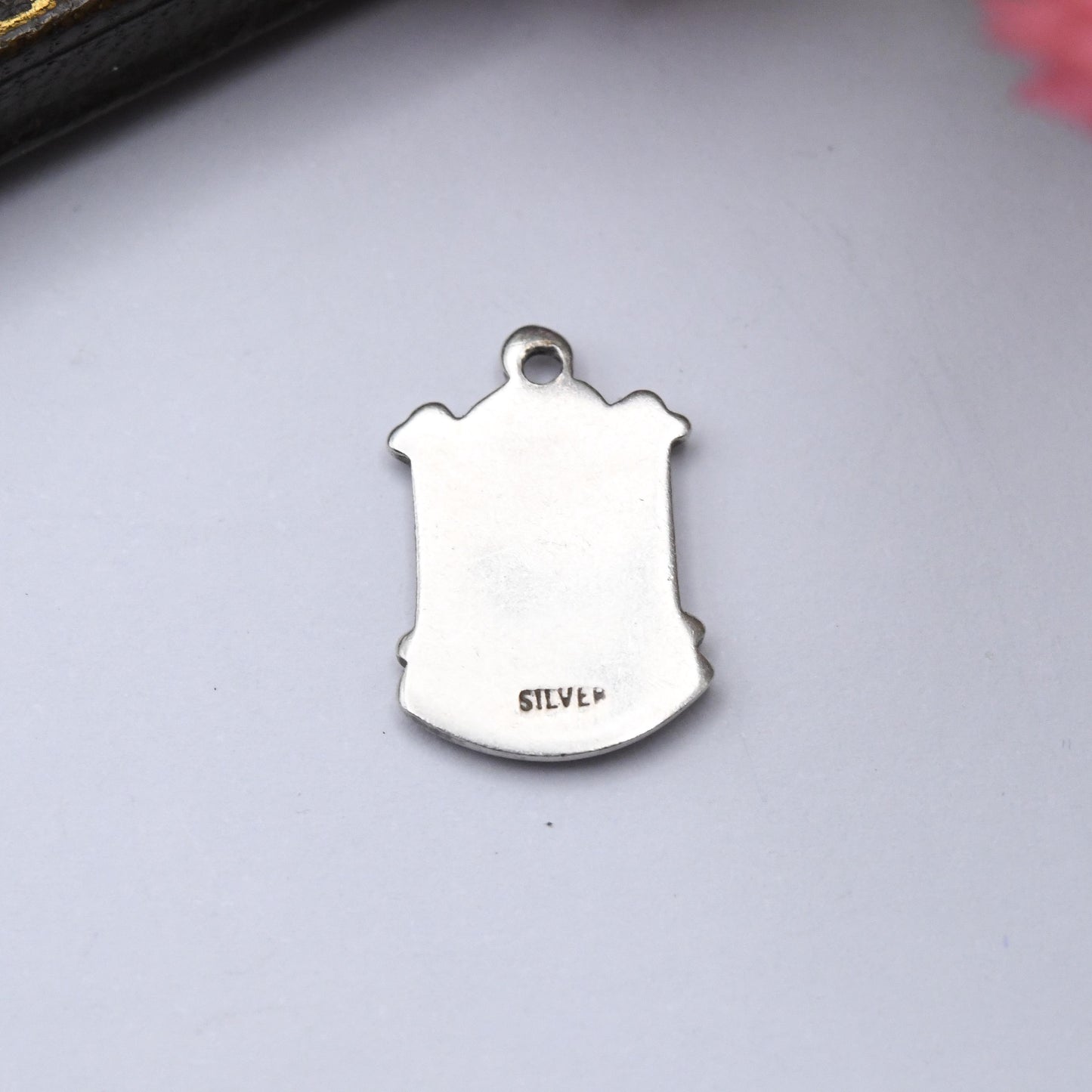 Vintage Sterling Silver Harrogate Charm Pendant - North Yorkshire | Souvenir Gift for Charm Bracelet