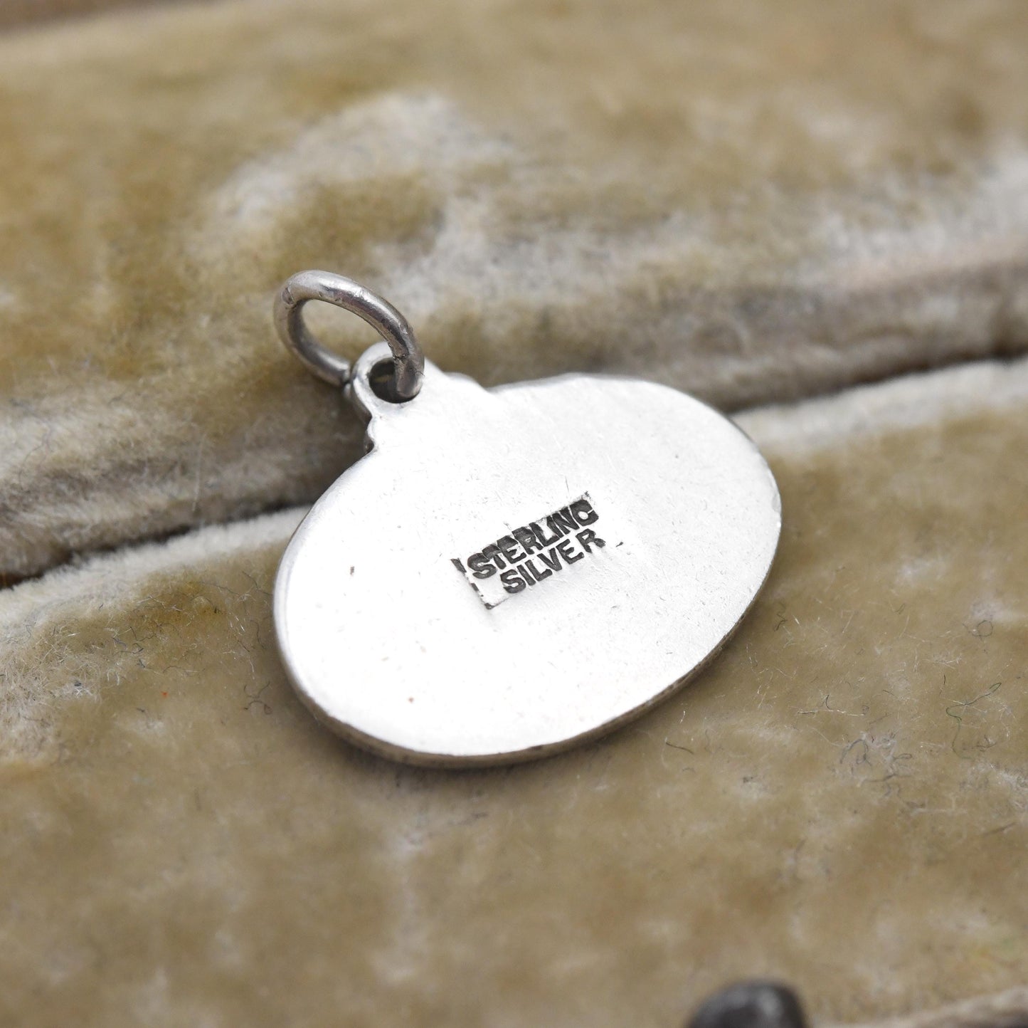 Vintage Sterling Silver Llangollen Charm Pendant - Wales | Clywd | Welsh Tourist Travel | Souvenir Gift for Charm Bracelet
