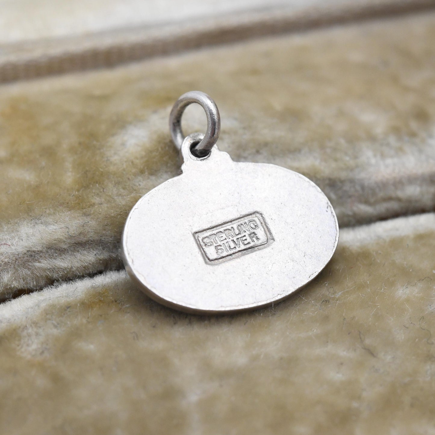Vintage Sterling Silver Loch Ness Charm Pendant - Scotland Charm | Souvenir Gift for Charm Bracelet