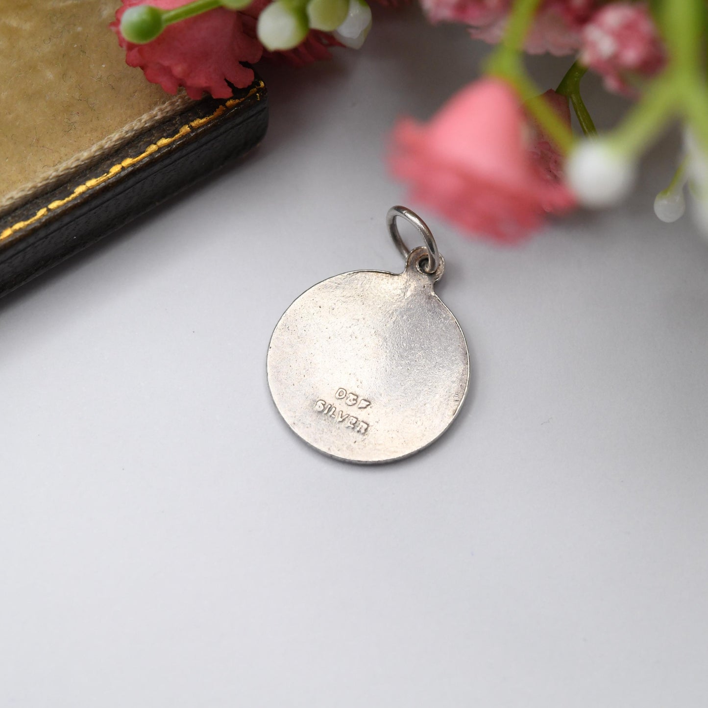 Vintage Sterling Silver Crathie Church Charm Pendant - Scottish Town | Royal Family | Souvenir Gift for Charm Bracelet