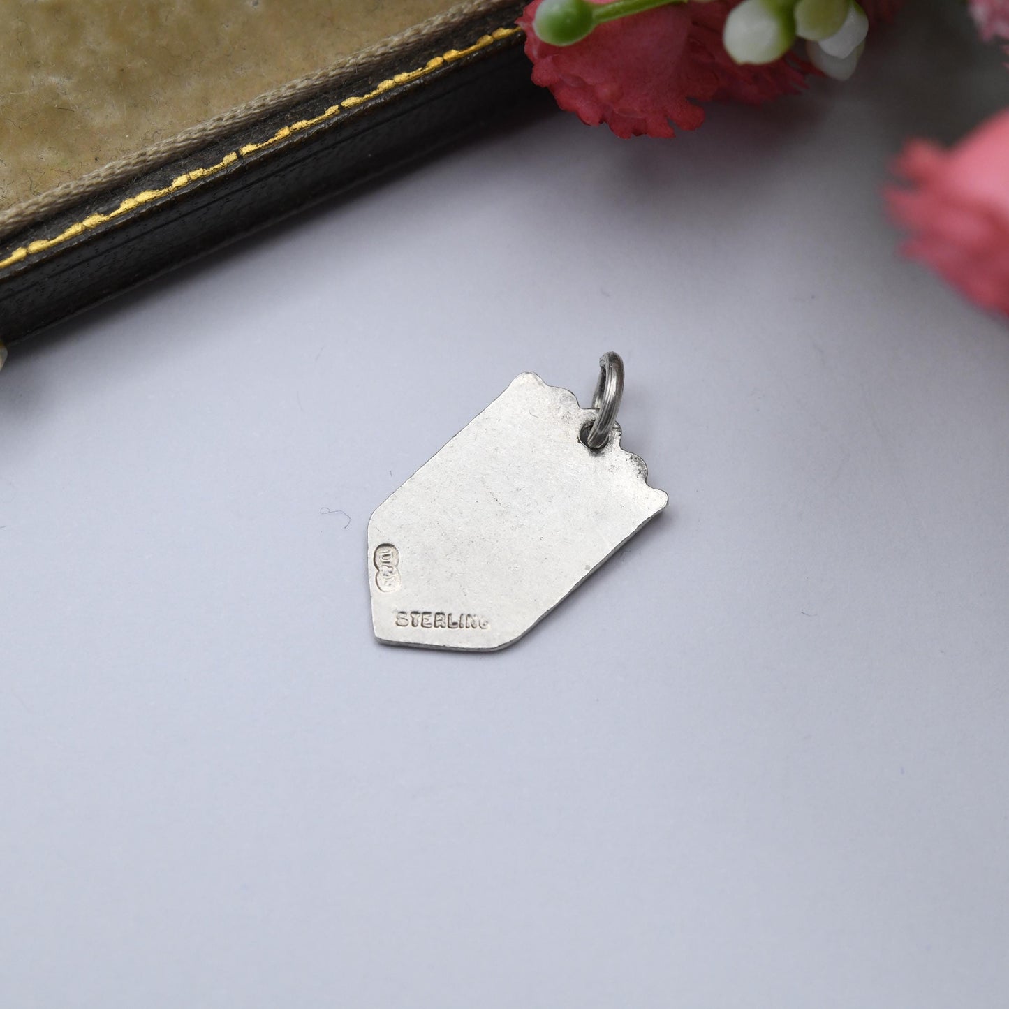 Vintage Sterling Silver Exeter Charm Pendant - England | Souvenir Gift for Charm Bracelet