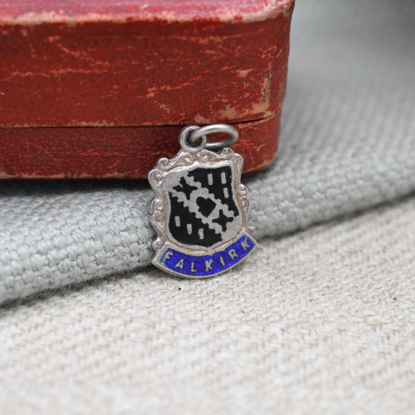 Vintage Sterling Silver Falkirk Charm Pendant - Scotland | Scottish | Souvenir Gift for Charm Bracelet