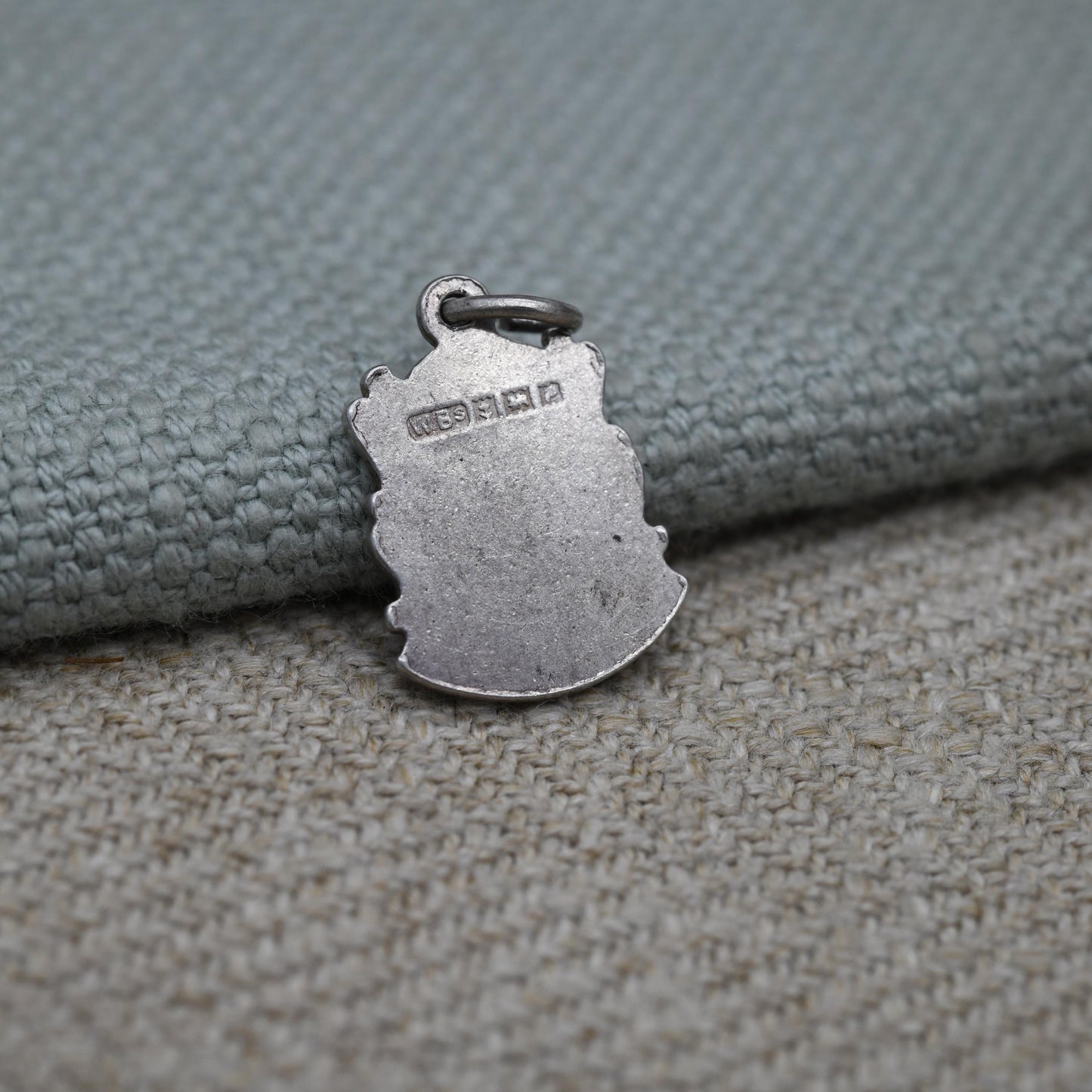 Vintage Sterling Silver St Andrew's Charm Pendant - Scotland | Scottish | Souvenir Gift for Charm Bracelet