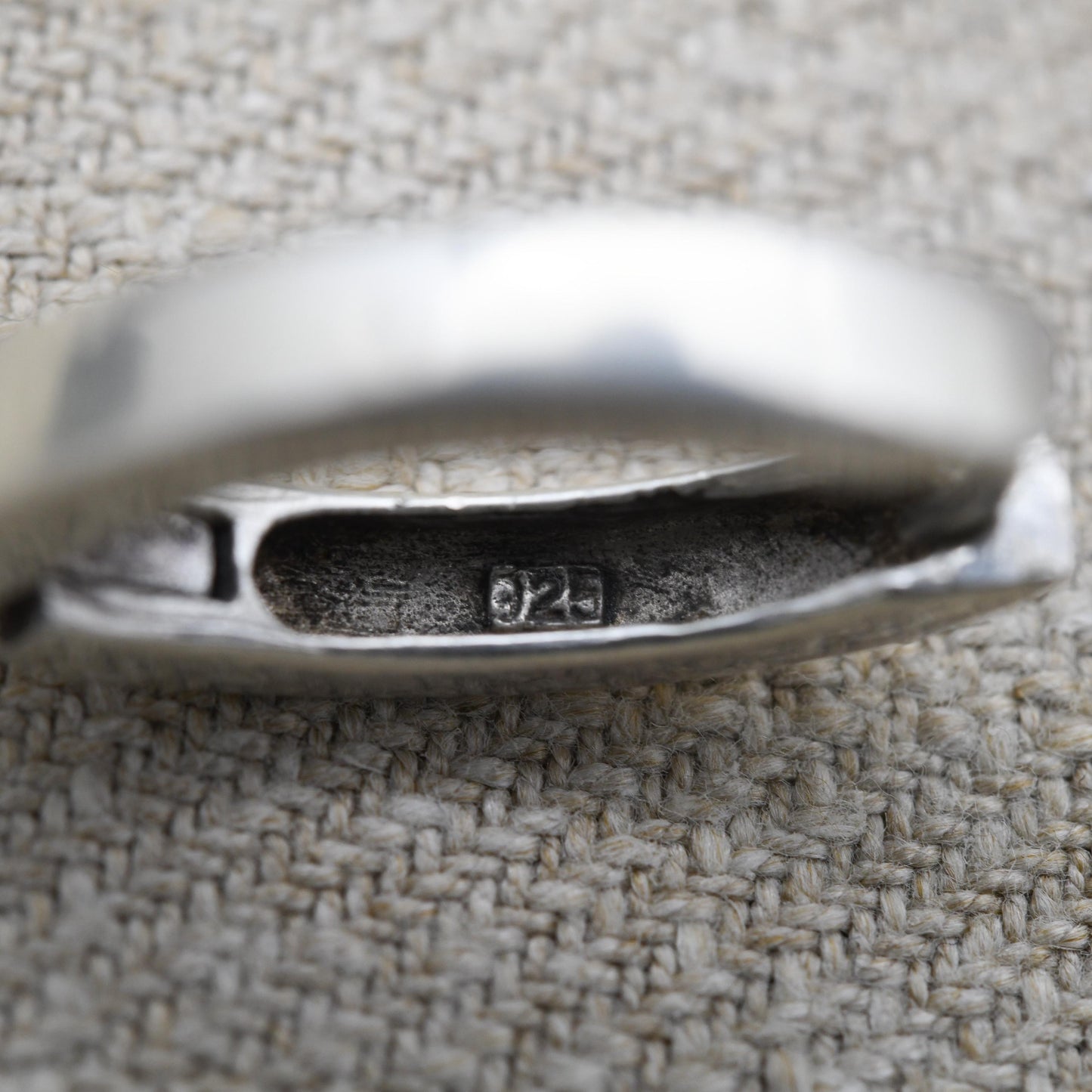 Vintage Sterling Silver V Hinged Hoop Earrings - Minimalist | Jewellery