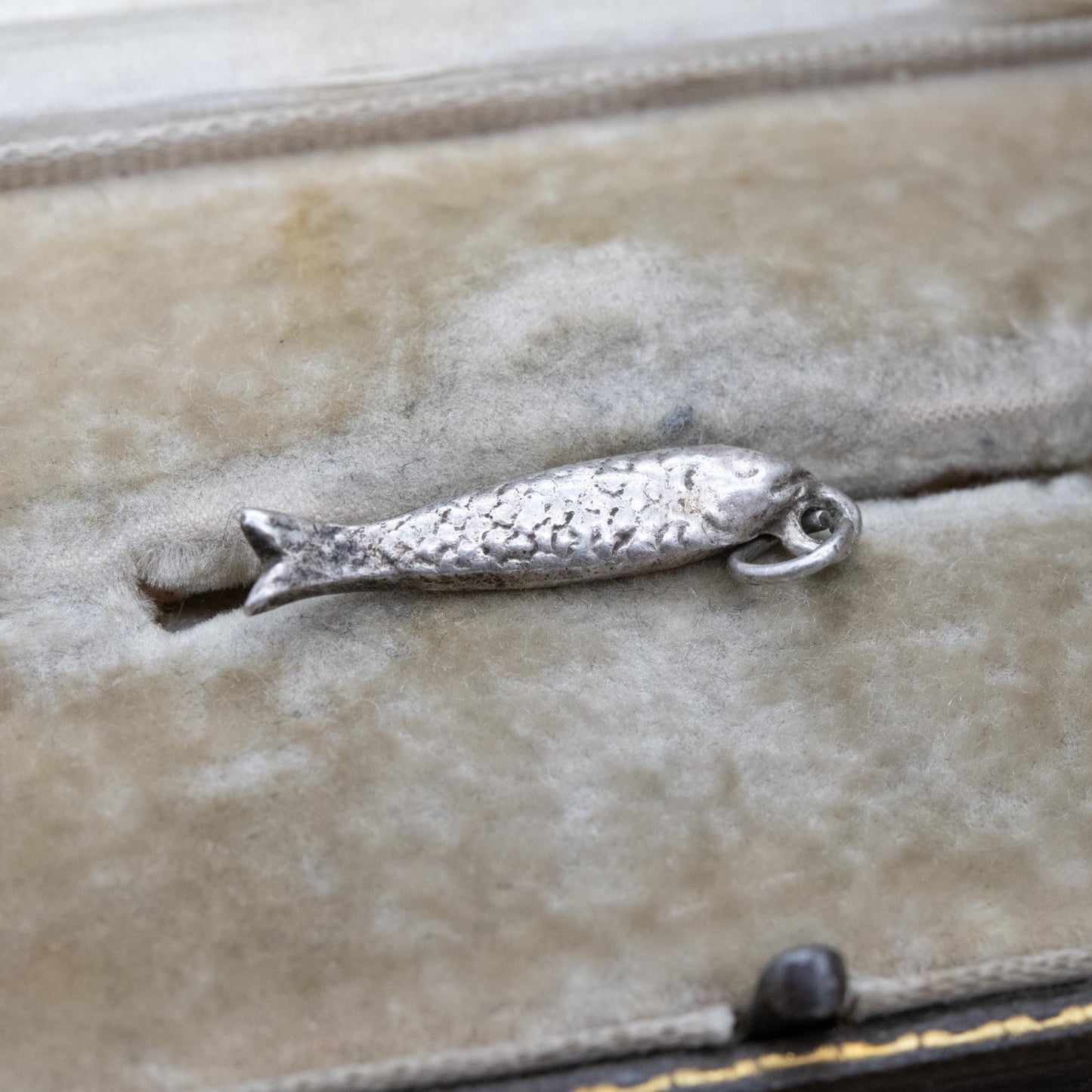 Vintage Sterling Silver Fish Charm Pendant - Animal Charm | Sea | Ocean | Gift for Charm Bracelet