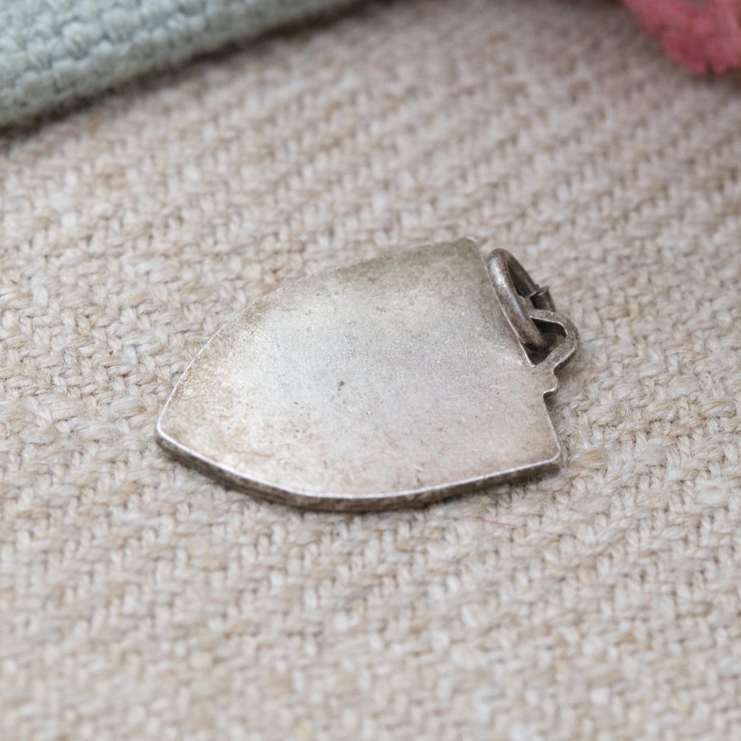 Vintage Enamel Paris Charm Pendant c. 1950s - French Souvenir Gift for Charm Bracelet