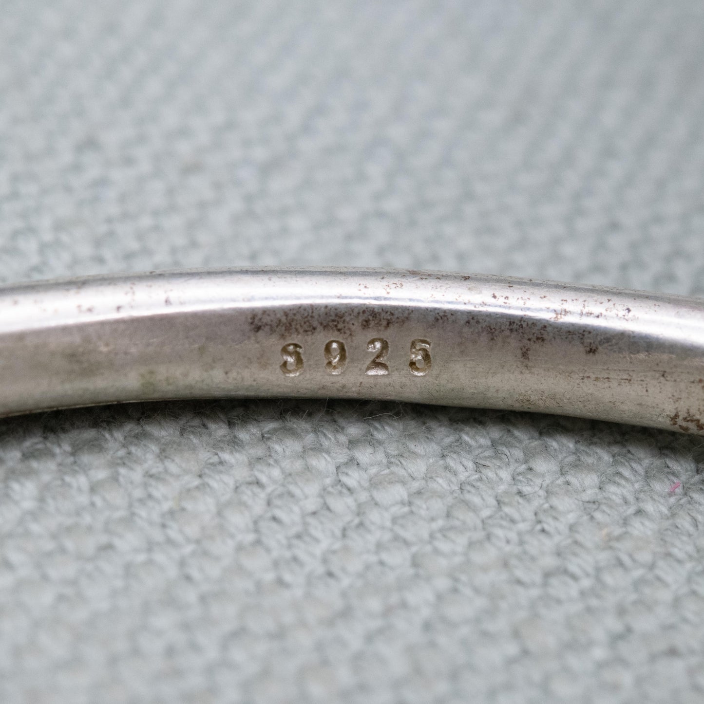 Vintage Sterling Silver Open Cuff Bangle - Traditional Style | Jewellery Gift for Her