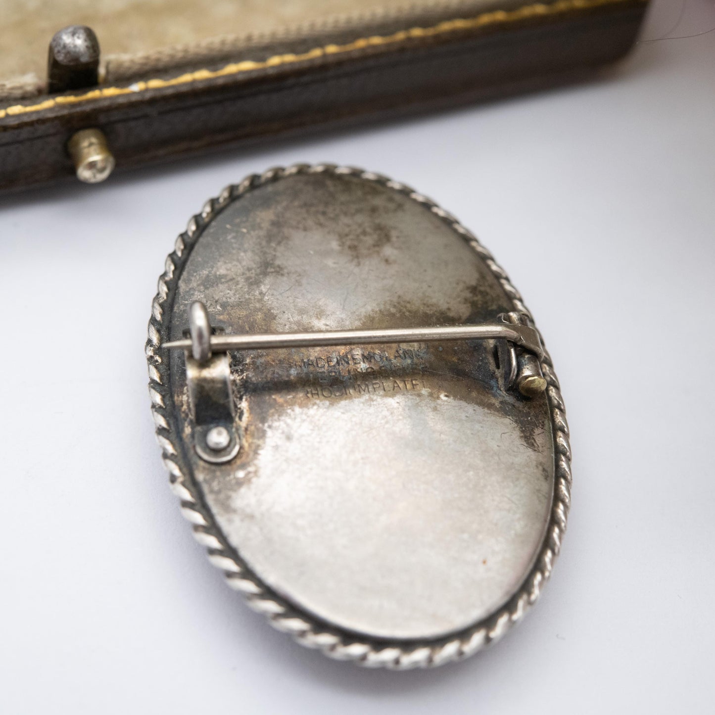 True Vintage Sterling Silver Miniature Portrait Brooch of Bubbles by John Everett - Made in England | Collectable Gift