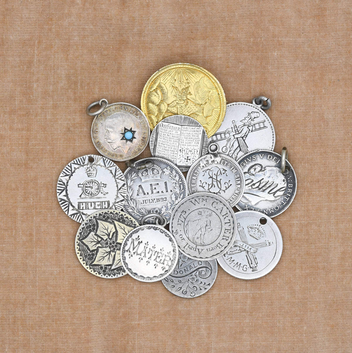 What Is a Love Token? A Guide to Engraved Coin Jewellery – ThroughFineHands
