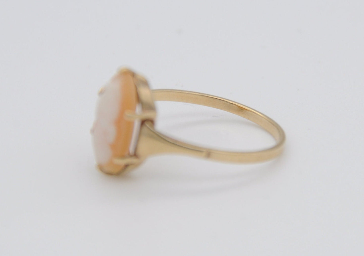 Vintage 9ct Gold Cameo Ring