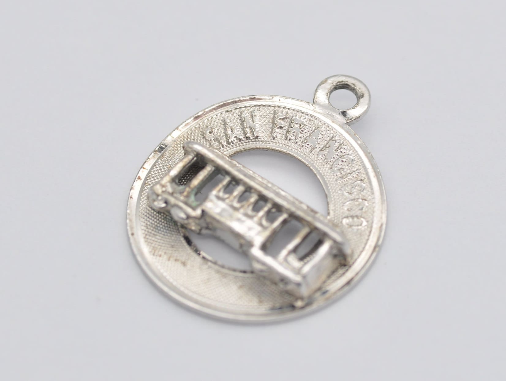 Vintage Sterling Silver San Francisco Charm / Pendant