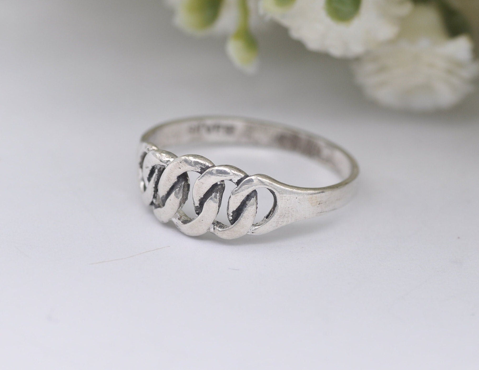 Vintage Sterling Silver Celtic Ring