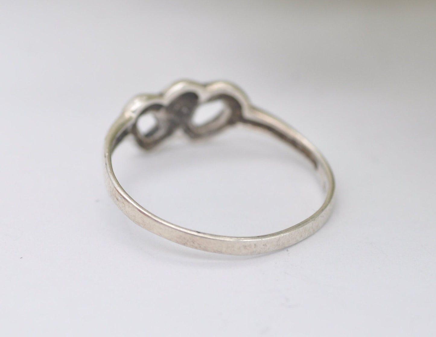 Vintage Sterling Silver Heart Ring