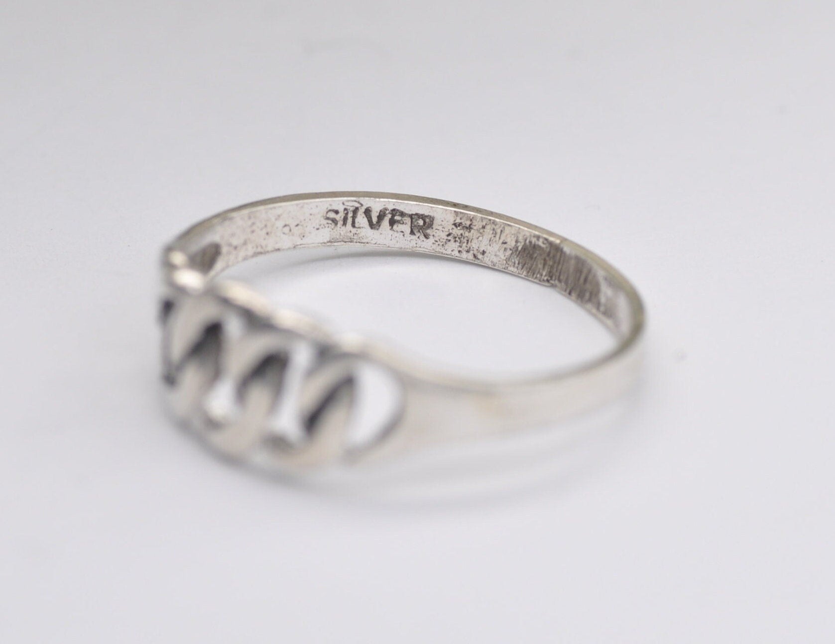 Vintage Sterling Silver Celtic Ring