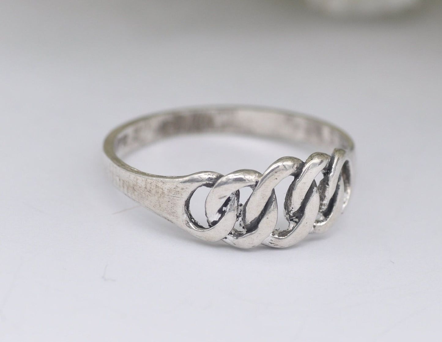 Vintage Sterling Silver Celtic Ring