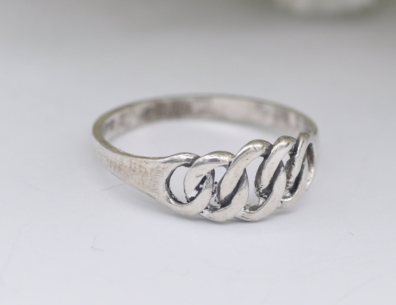 Vintage Sterling Silver Celtic Ring