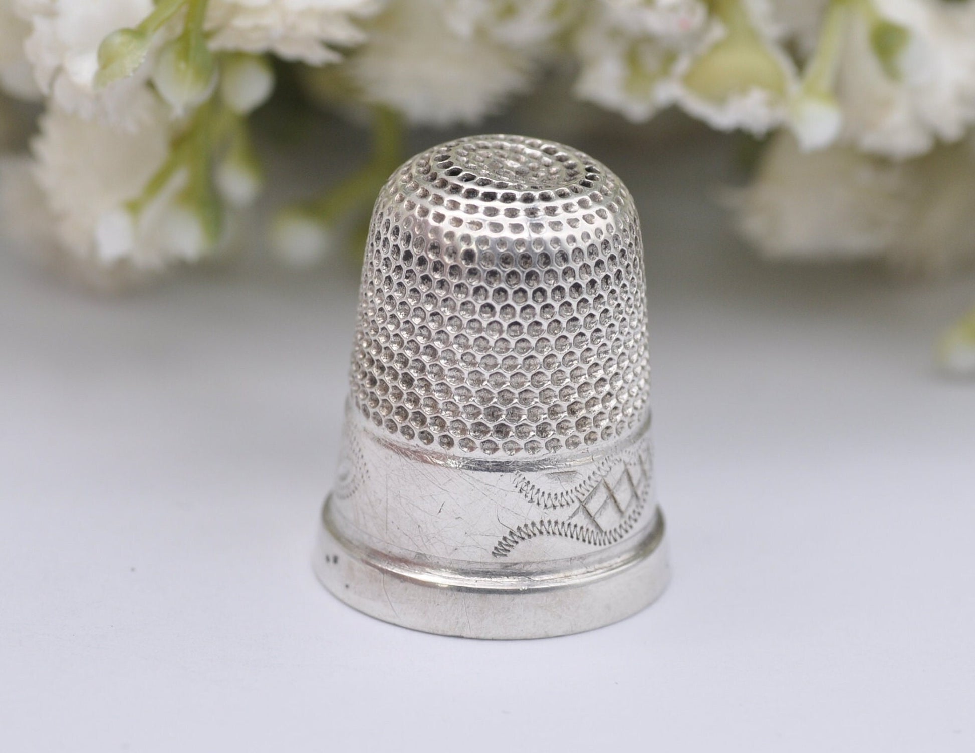 Antique Sterling Silver John Troup and Sons - 6 | JT&S | 1895 | Victorian | Chester | Sewing | Detailed | Patterned | Silverware